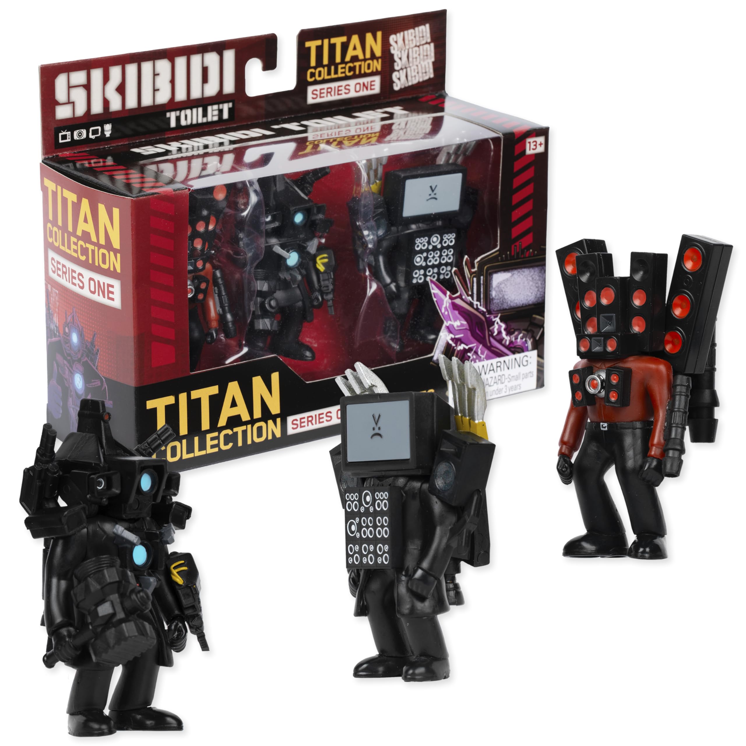 SKIBIDI Toilet - Titan 3-Pack : Amazon.ca: Toys & Games