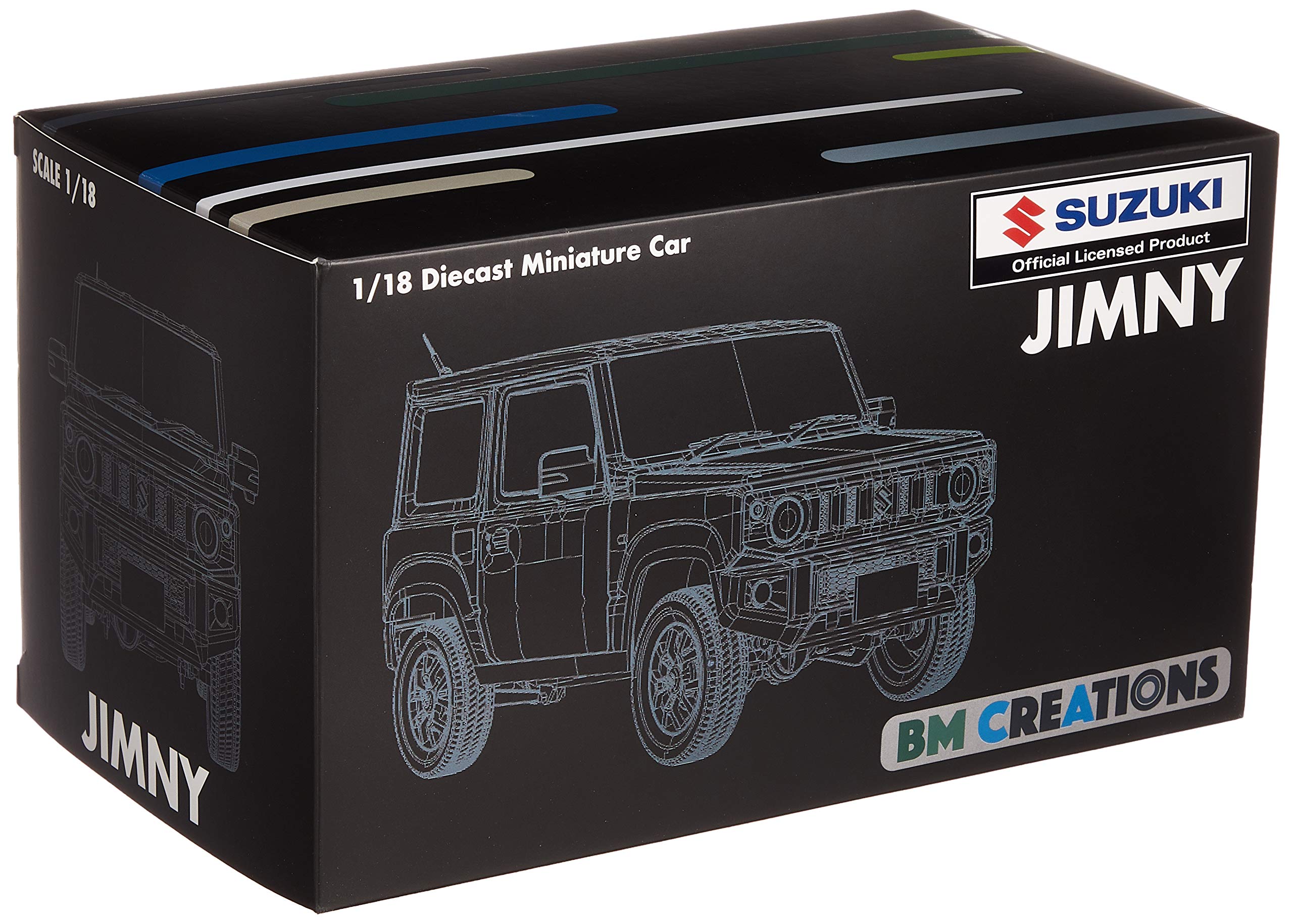 Amazon.co.jp: ☆ BM CREATIONS 1/18 スズキジムニー (JB64) 右