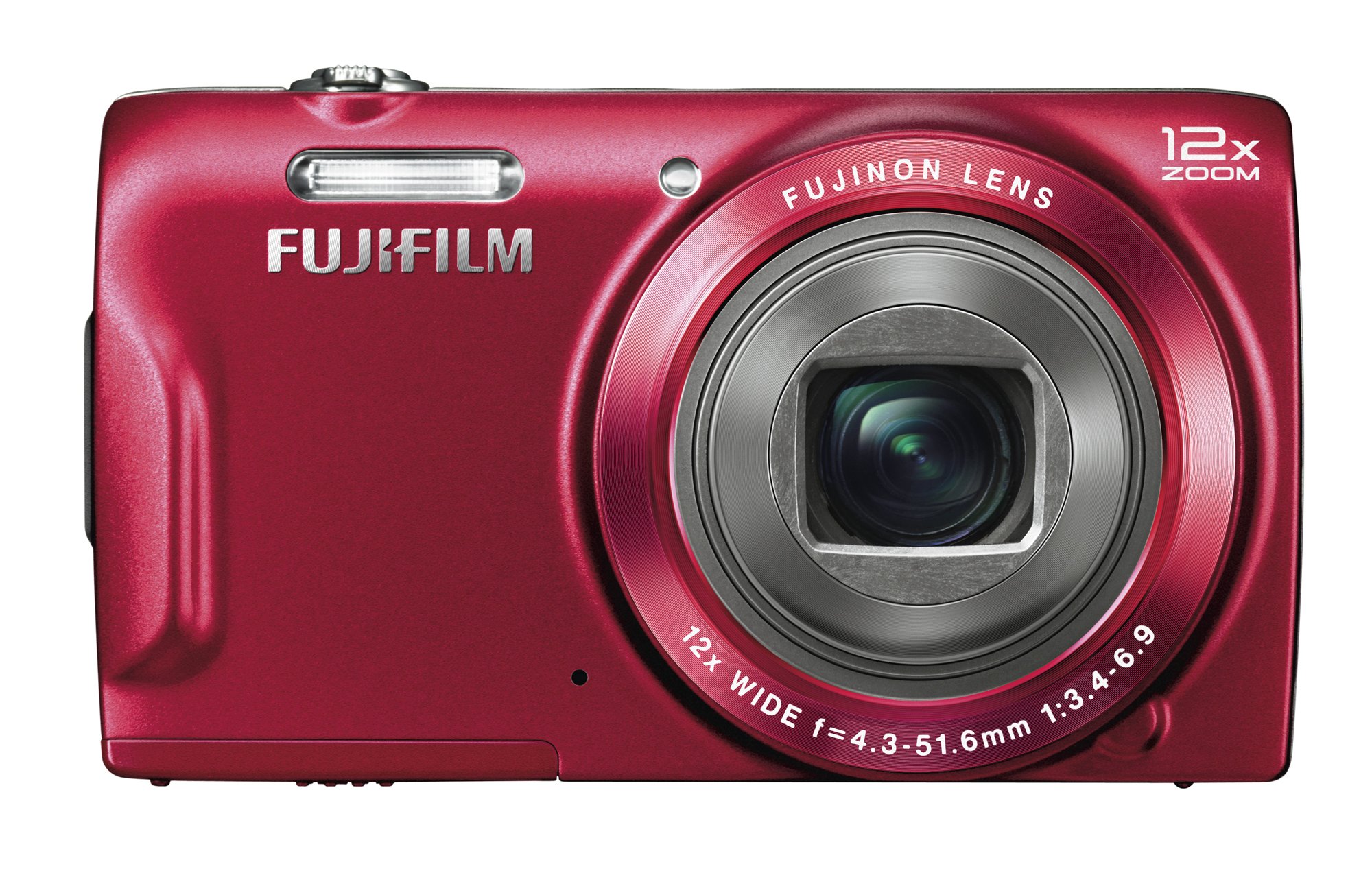 Amazon | FUJIFILM デジタルカメラ FinePix T500R 光学12倍 レッド F