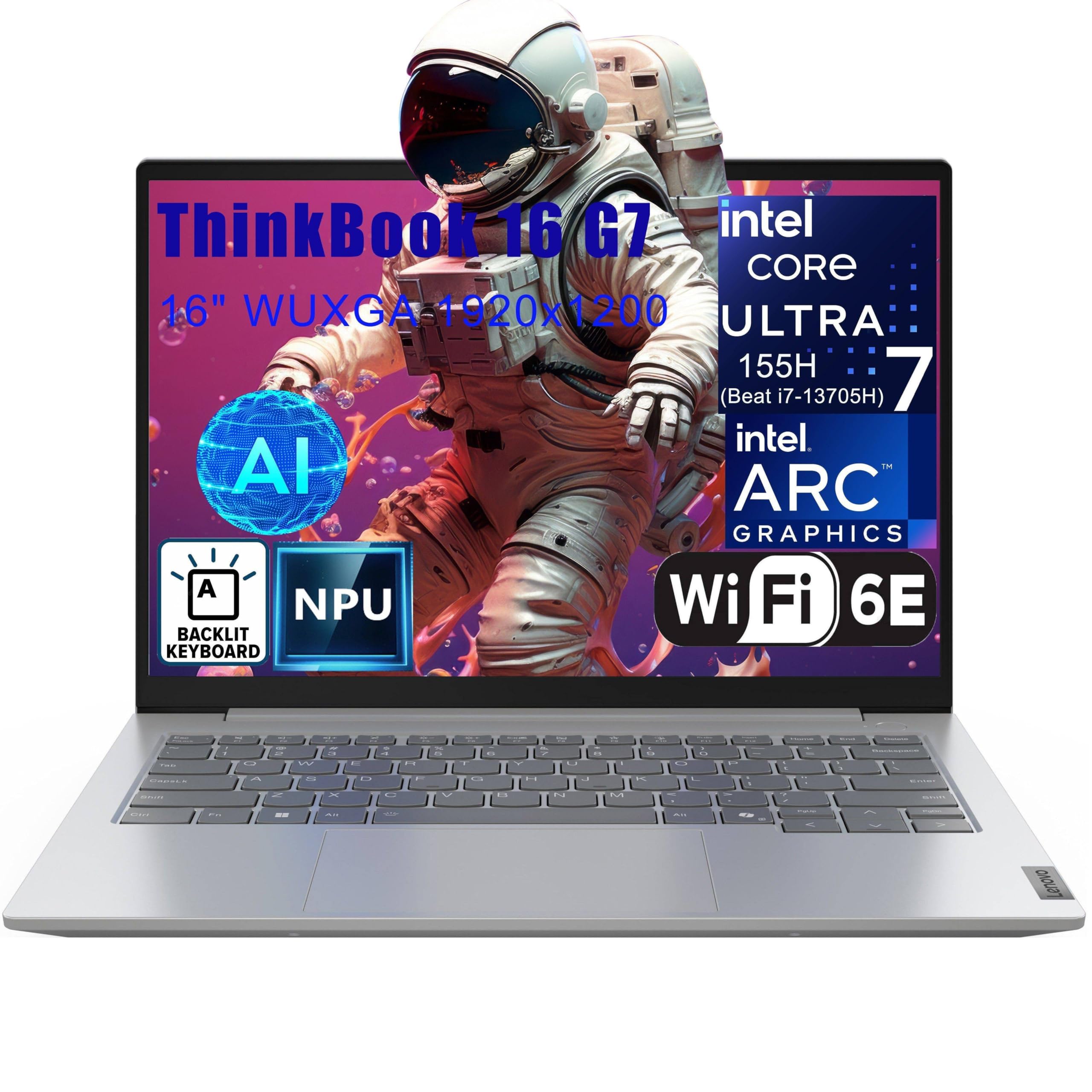 Amazon.com: Lenovo Thinkbook 16 Ultra 7 155H Premium Laptop