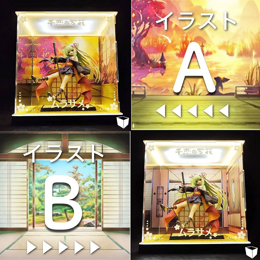 Amazon.co.jp: 専用 フィギュアケース 千恋＊万花 ムラサメ 1/7