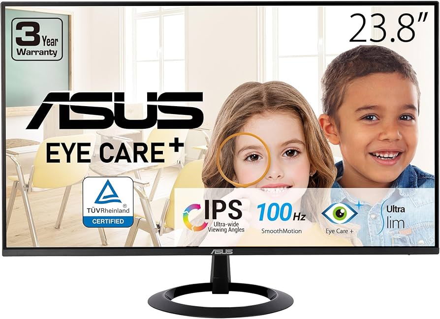 Amazon.com: ASUS 24” (23.8-inch viewable) Eye Care Monitor
