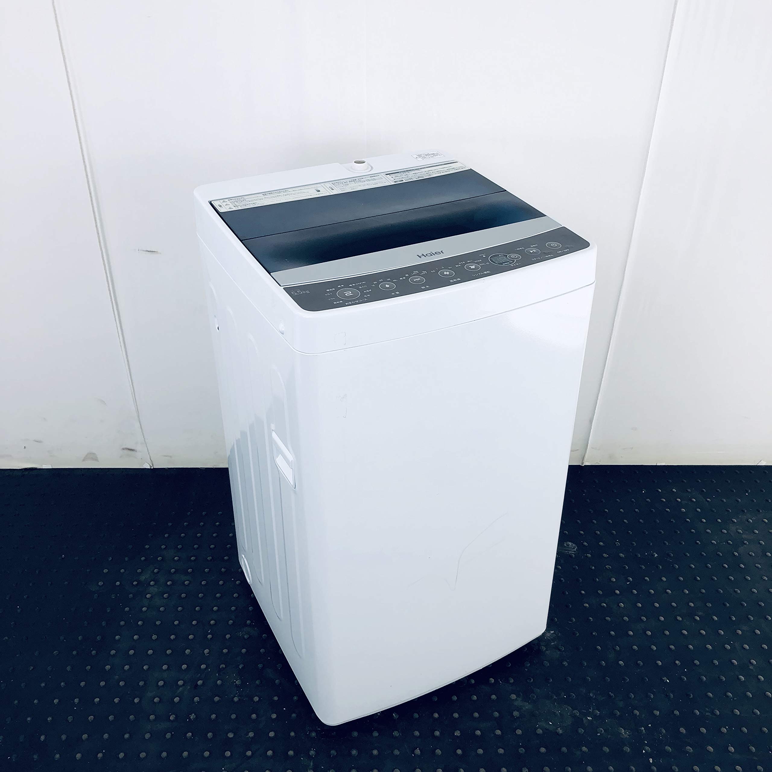Amazon.co.jp: ハイアール 5.5kg 全自動洗濯機 ブラックHaier JW-C55A