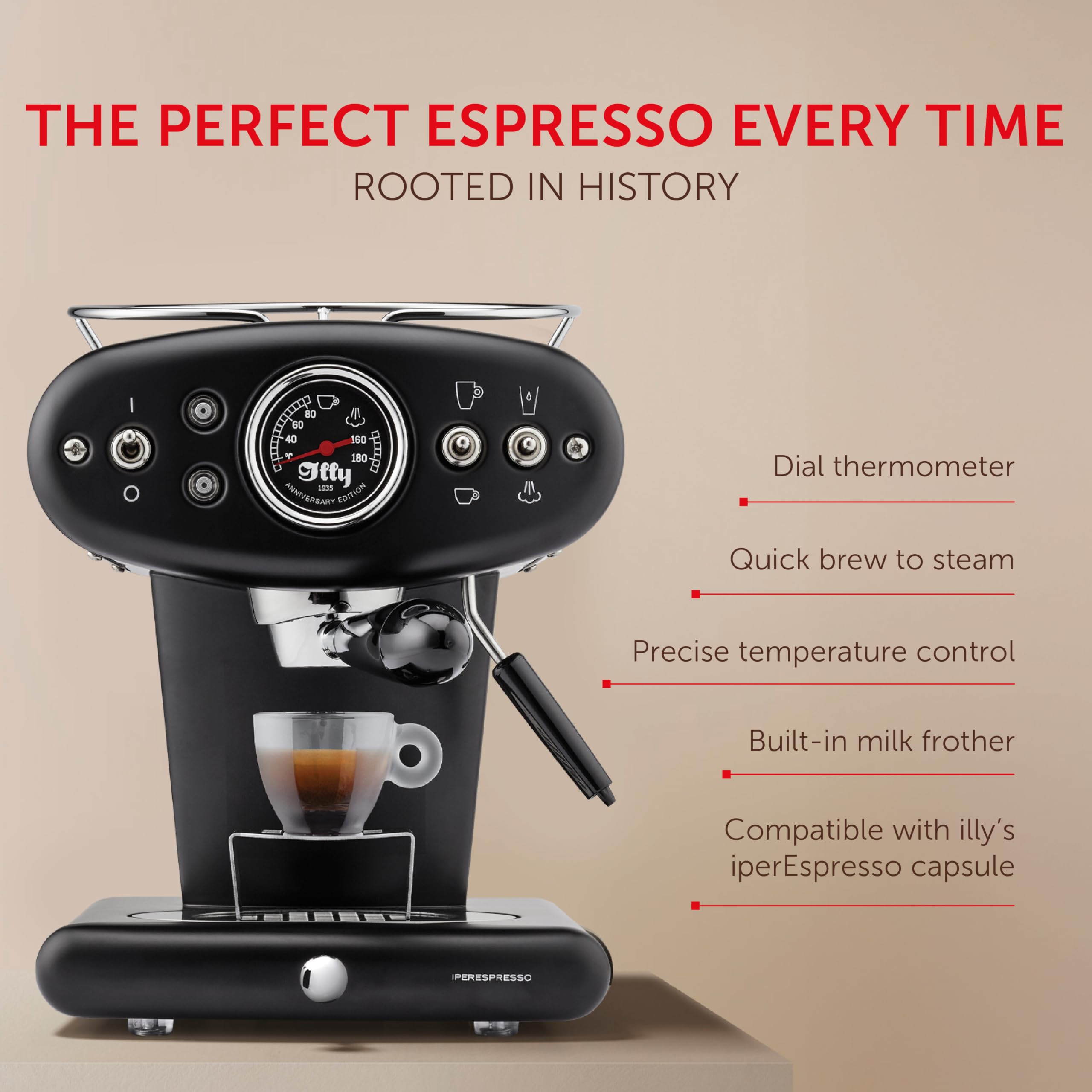 Amazon | (ブラック) - Illy X1 Anniversary エスプレッソマシン