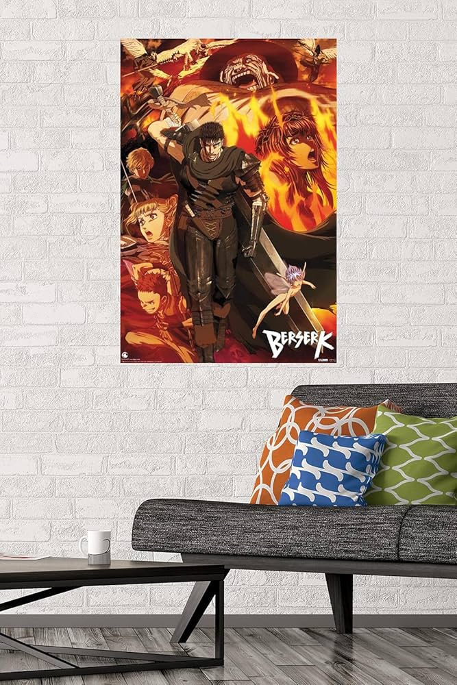 Amazon.com: Berserk - Group Wall Poster, 34L