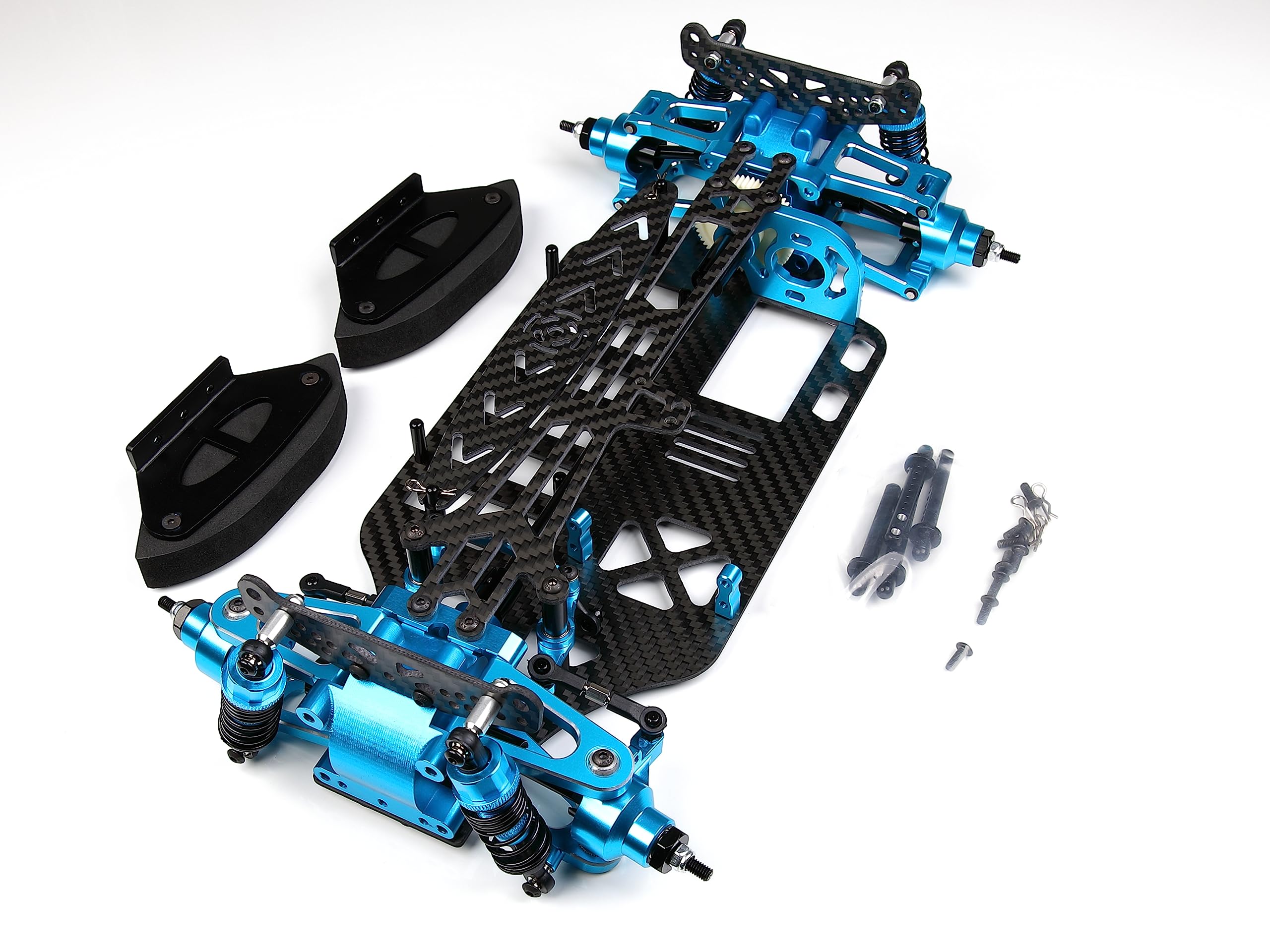 Amazon.co.jp: TT-01 CNCアルミニウムカーボンファイバーフレーム