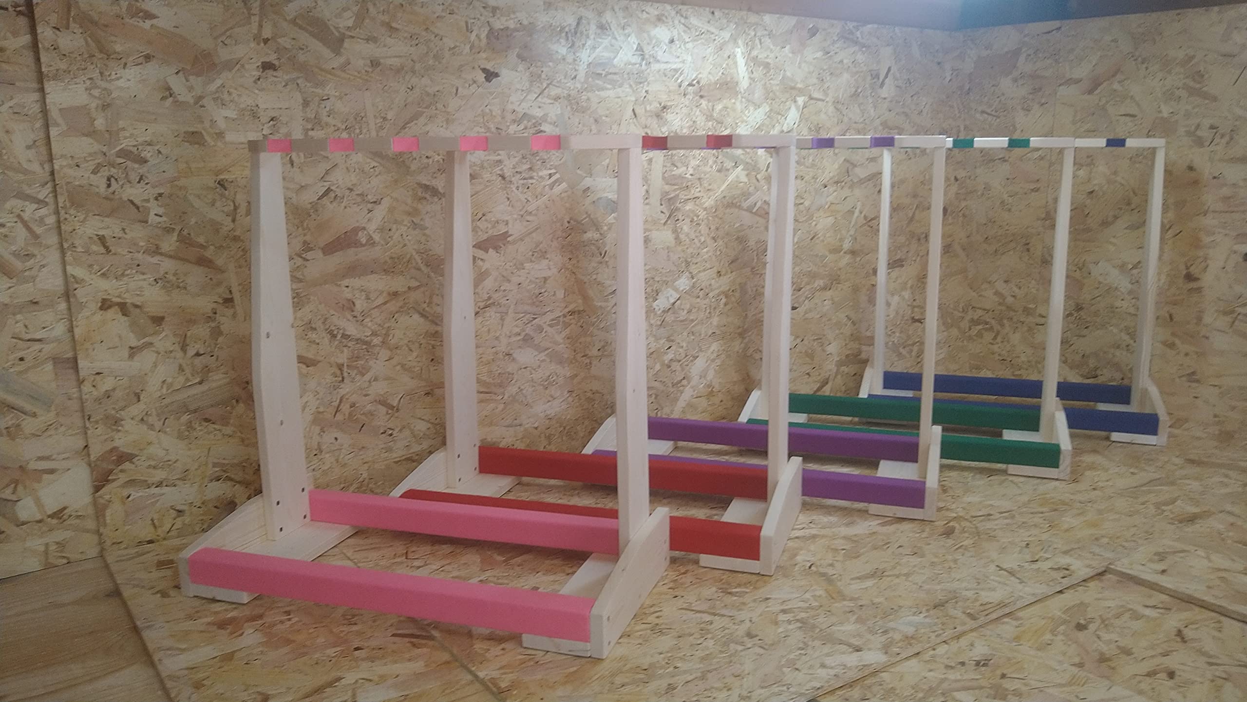 Amazon.co.jp: 木製ギタースタンド5本掛 エレキ ベース用 組み立て