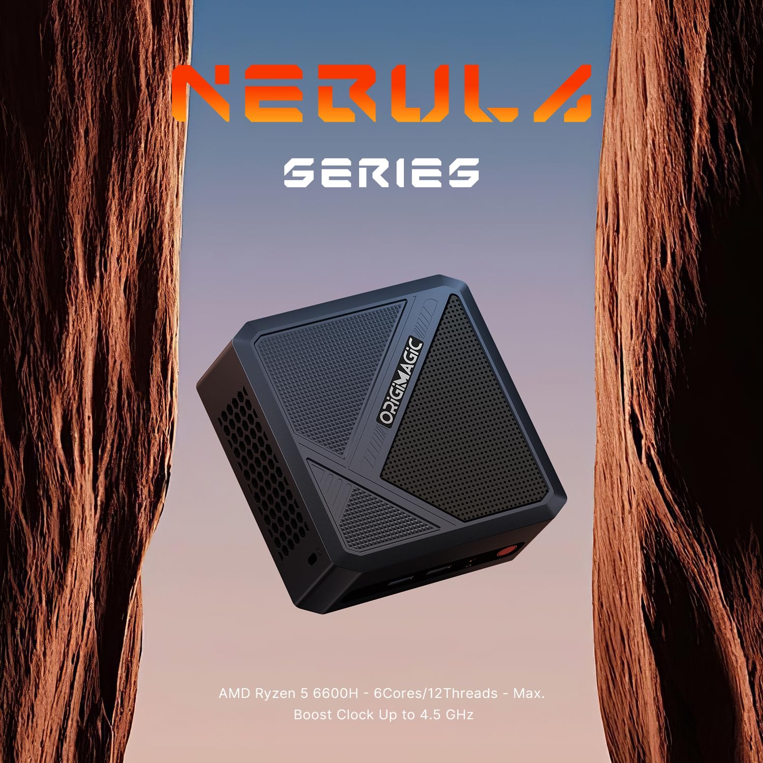 ミニPC ORIGIMAGIC N2 Ryzen 5 6600H 32GB 512GB N2 Gaming MINI PC