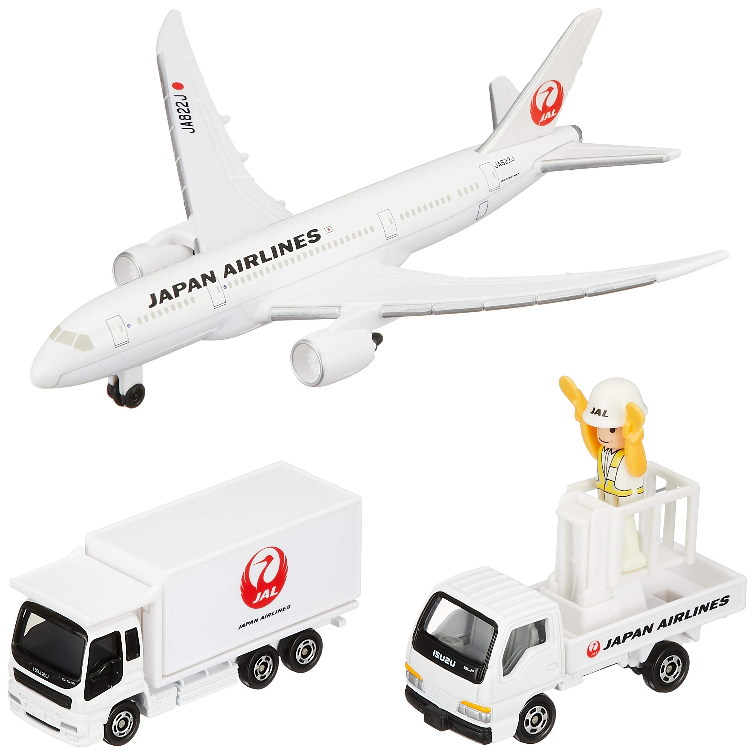 Amazon.com: Tomica - Boeing 787 Airport Set (JAL) : Toys & Games