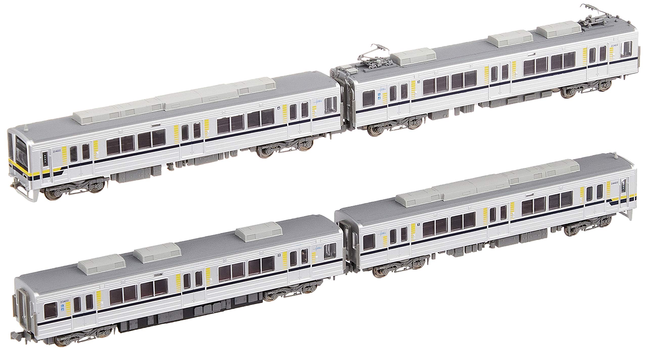 Amazon | マイクロエース Nゲージ 東武20400型 (20420番台) 4両セット