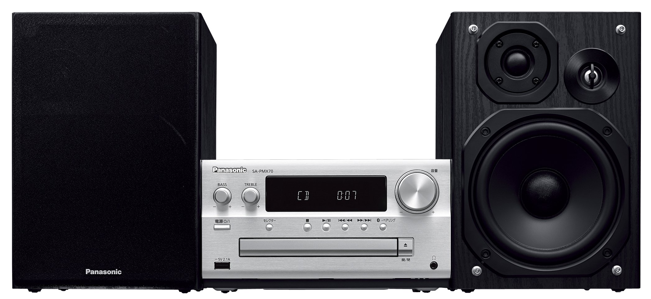Amazon.co.jp: パナソニック CDステレオシステム ハイレゾ音源対応 USB