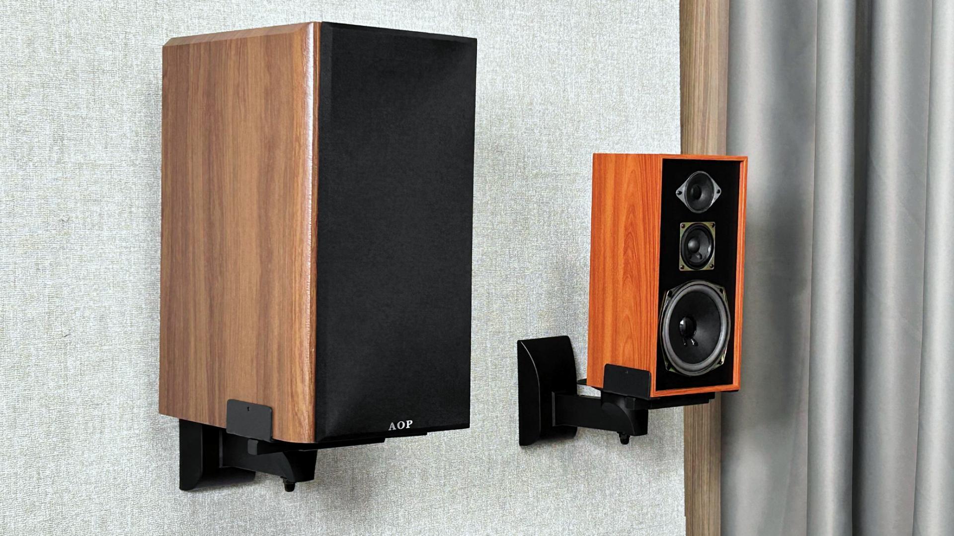 Amazon | suptek 大型スピーカースタンド 壁がけスピーカー台