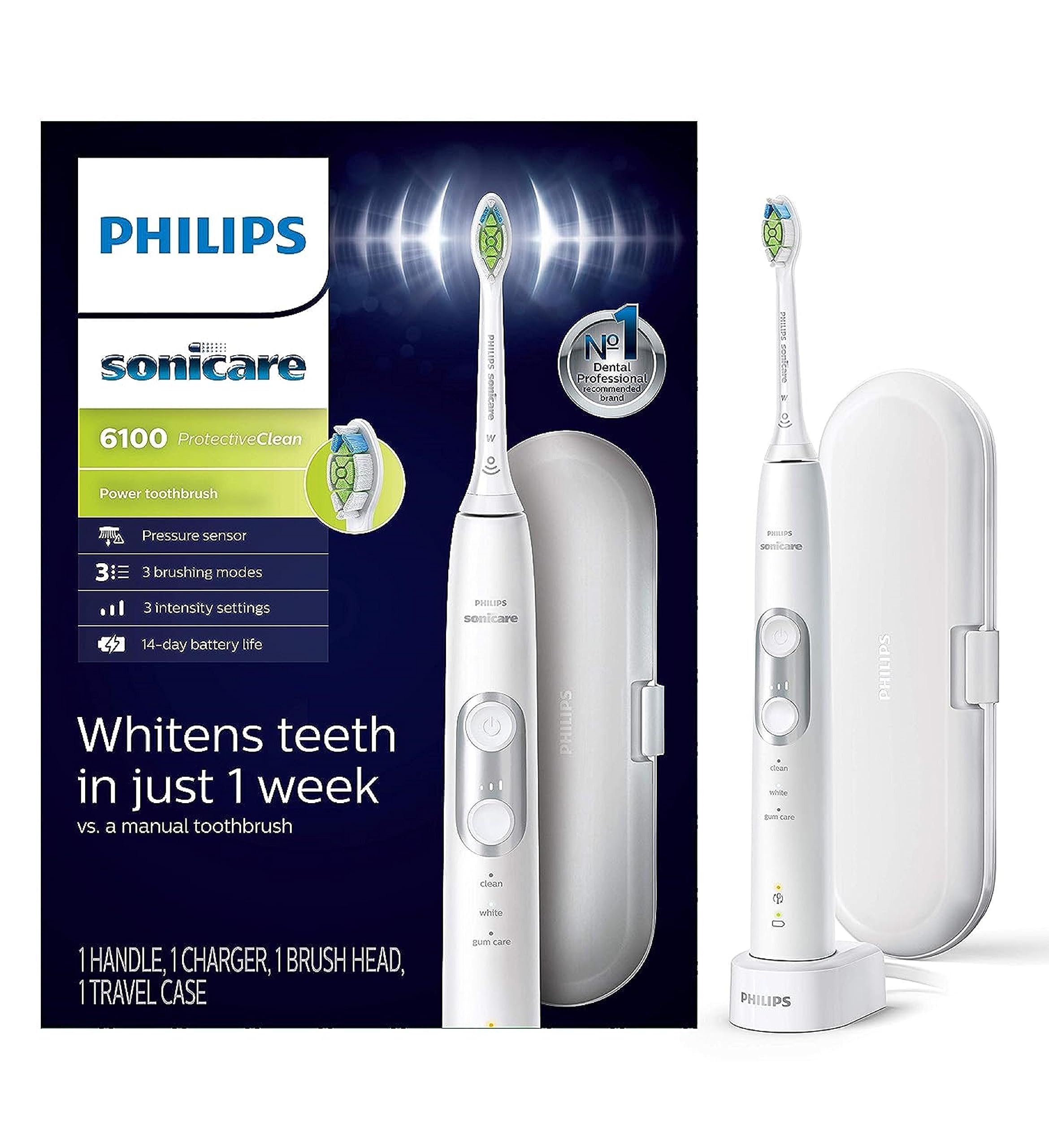 Amazon.com: Philips Sonicare Protective Clean 6100 Electric Tooth