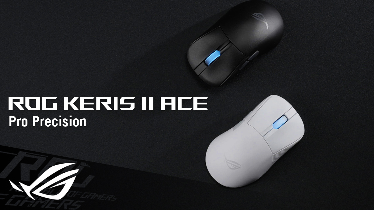 Amazon.com: ASUS ROG Keris II Ace Wireless Gaming Mouse – Right