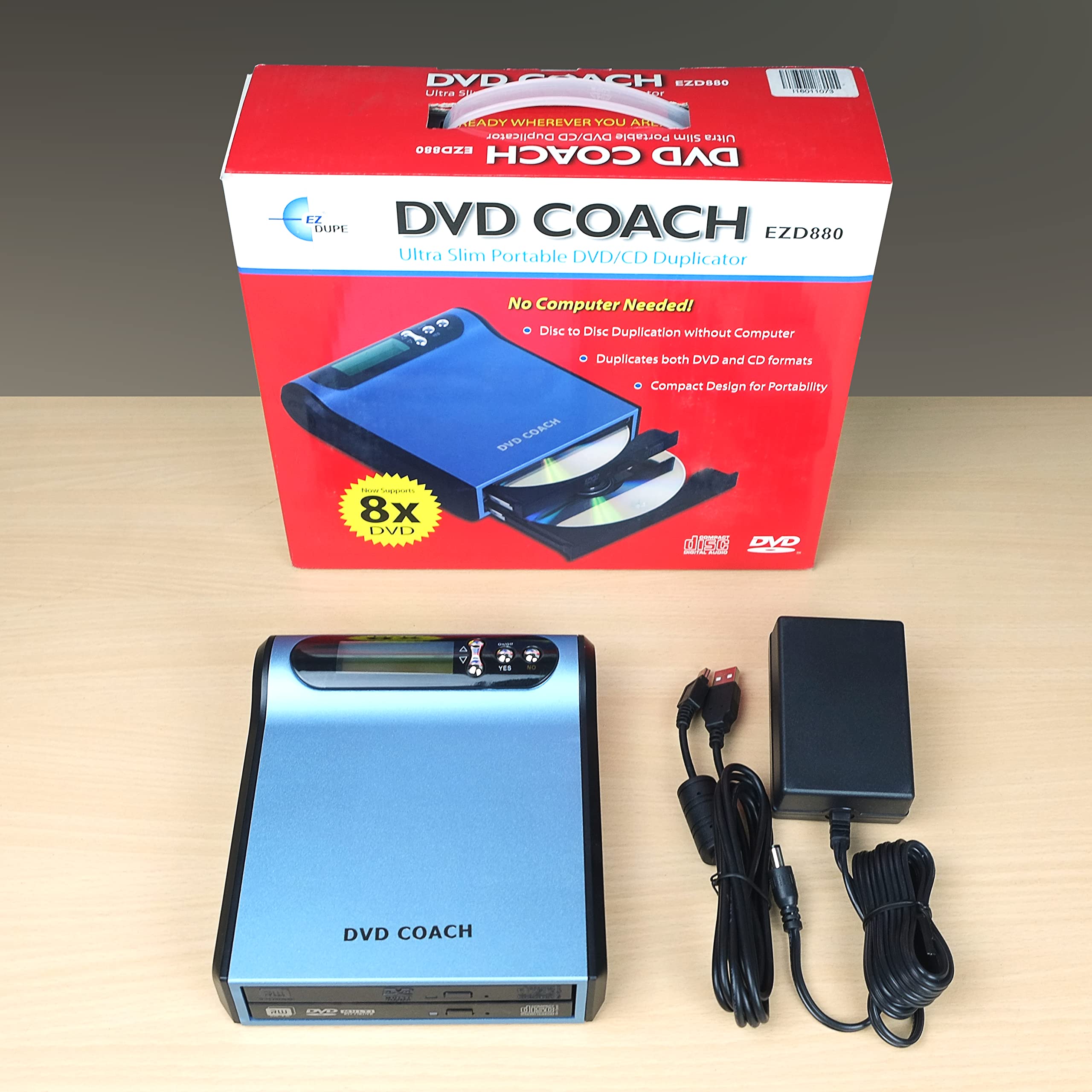 Amazon.co.jp: EZ Dupe【DVDデュプリケーター】1対1 DVD/CD相互コピー