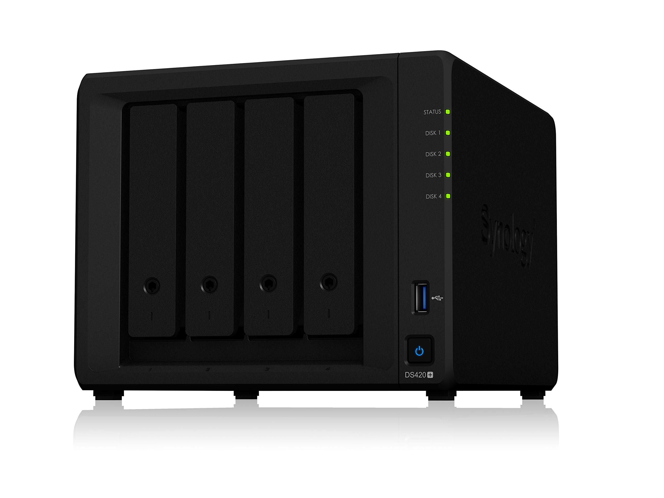 Amazon.co.jp: Synology NASキット 4ベイ DS420+ デュアルコアCPU 2GB