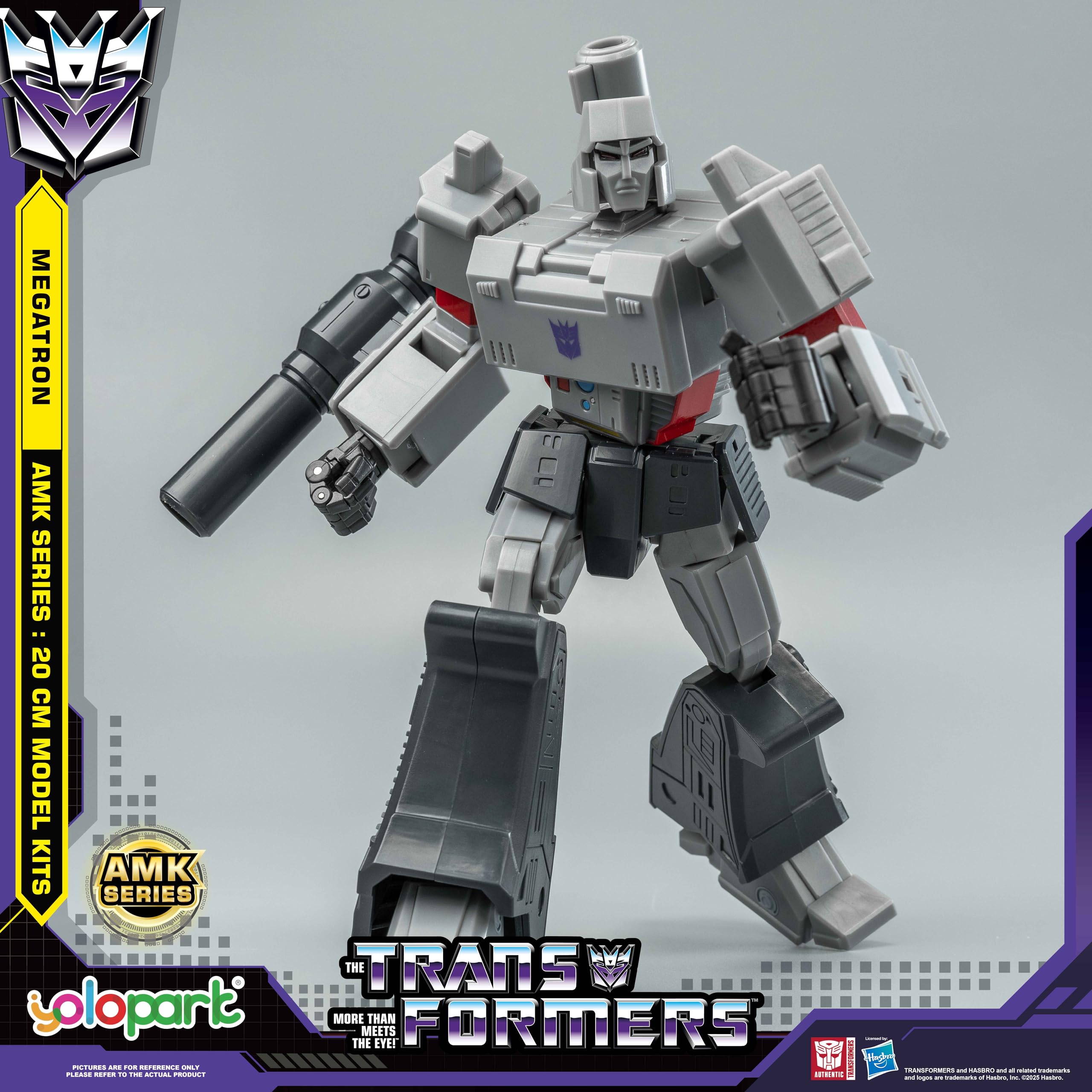 Amazon.co.jp: YOLOPARK メガトロントランスフォーマーおもちゃ AMK