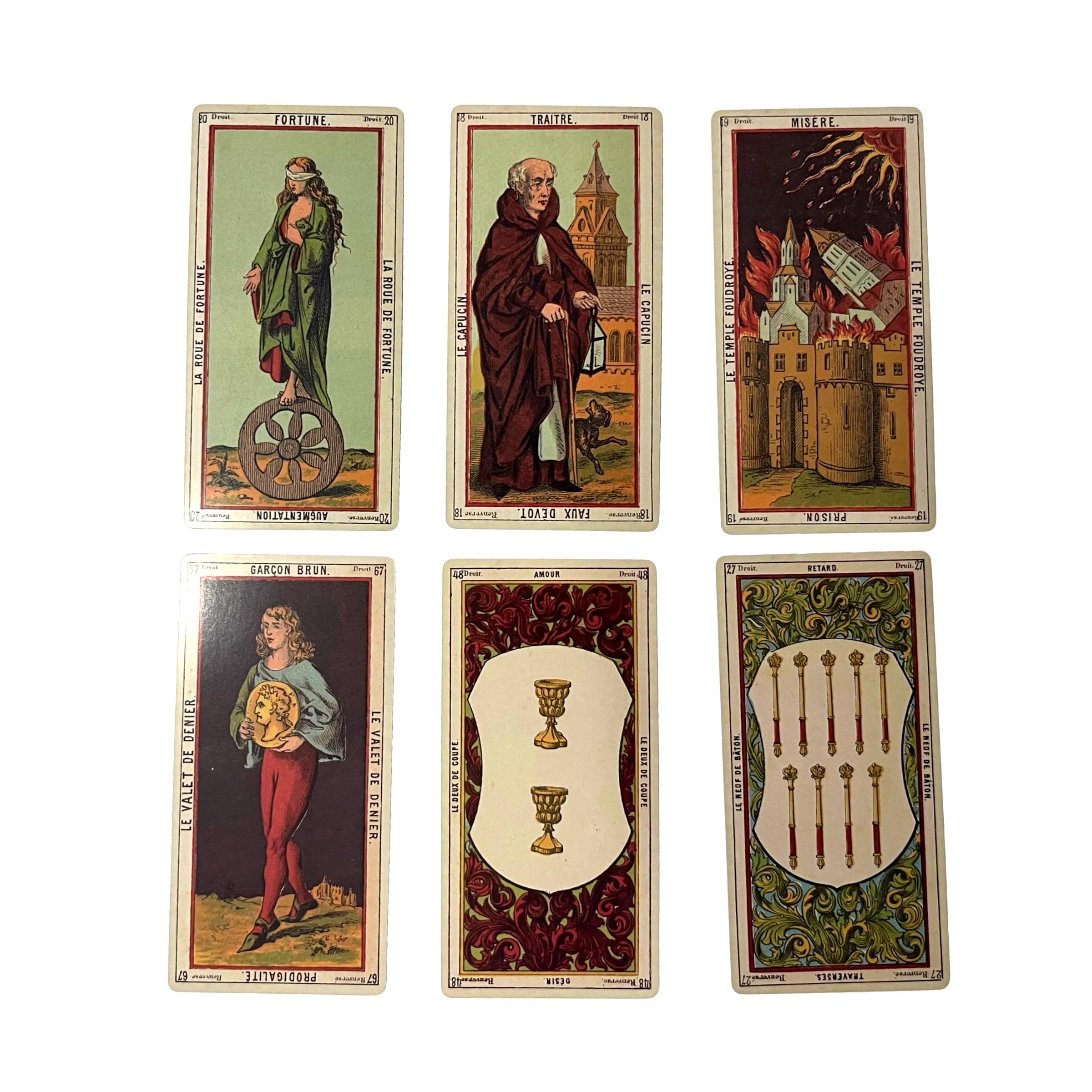 Amazon.co.jp: Vieux Monde Express Grand Etteilla タロットデッキ