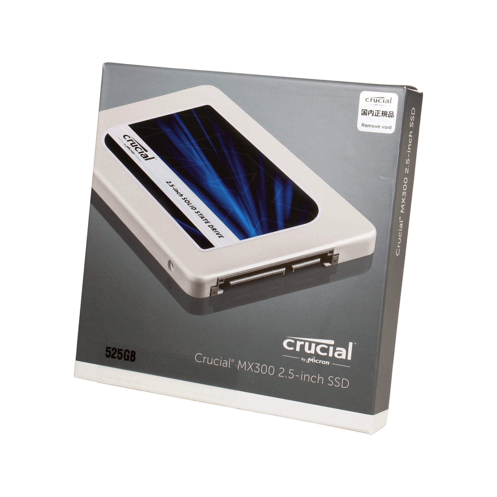 Amazon | Crucial [Micron製] 内蔵SSD 2.5インチ MX300 525GB (3D TLC