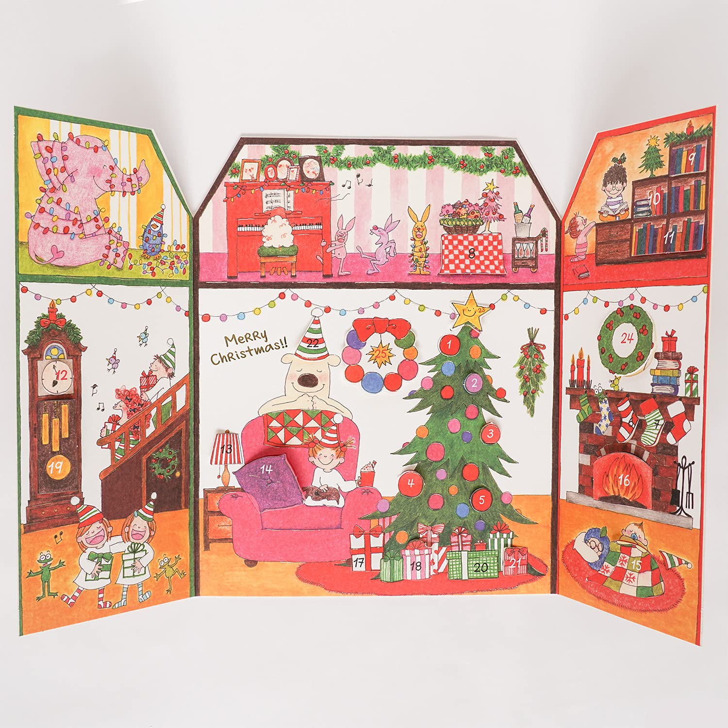 Amazon | ココちゃん グリーティングライフ クリスマス アドベント