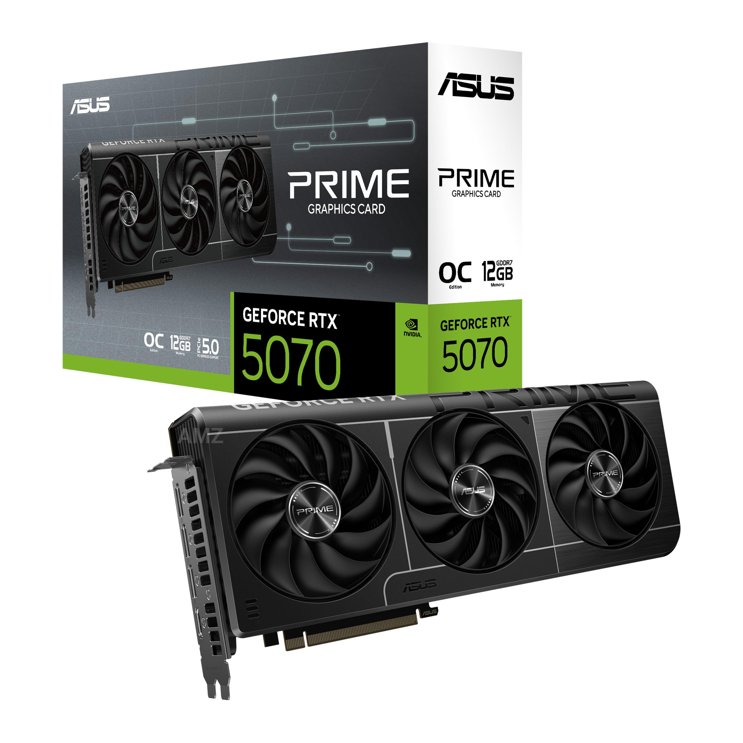 Amazon | ASUS Prime GeForce RTX 5070 OC 12G GDDR7 ゲーミング
