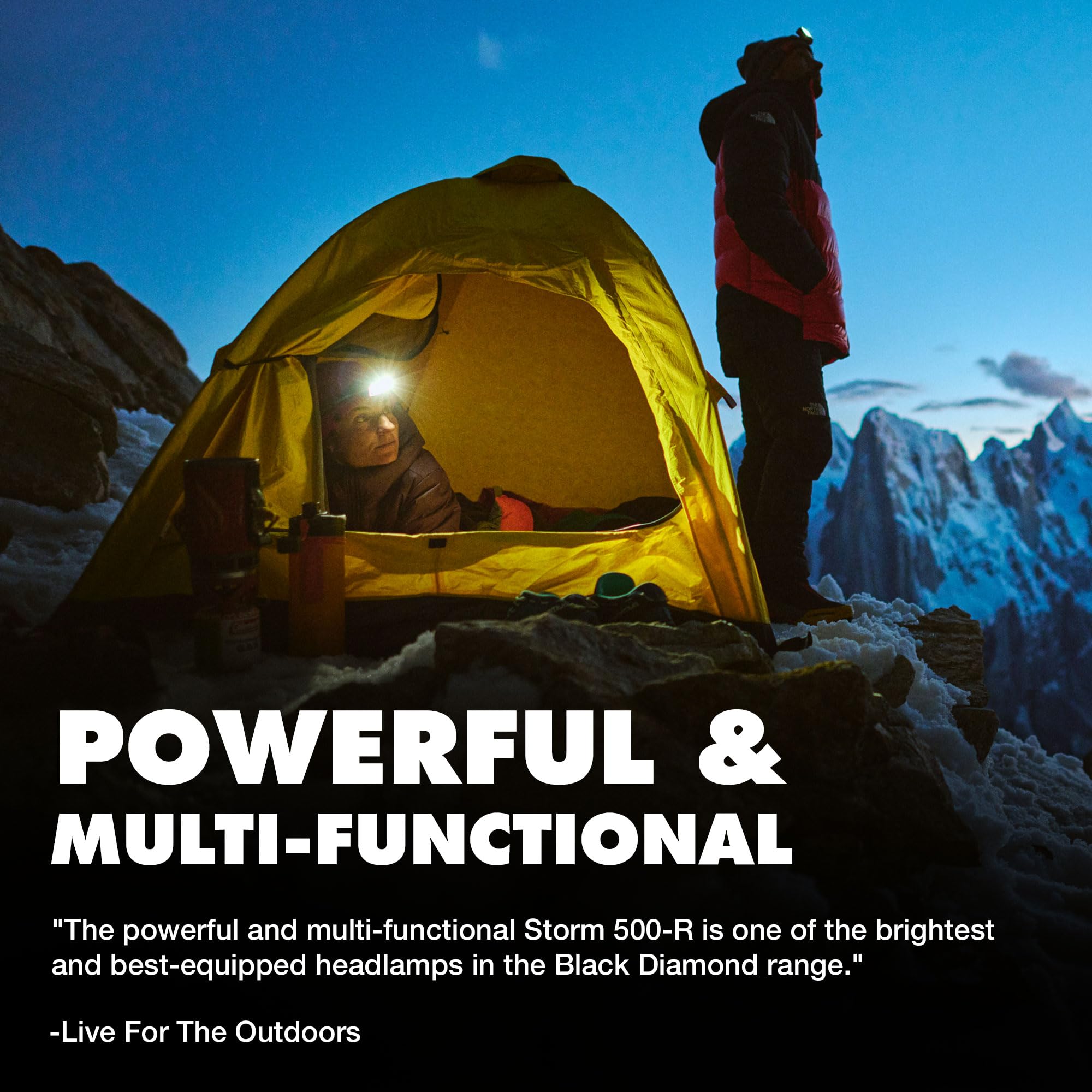 Amazon.co.jp: Black Diamond ストーム500-R ブラック : スポーツ