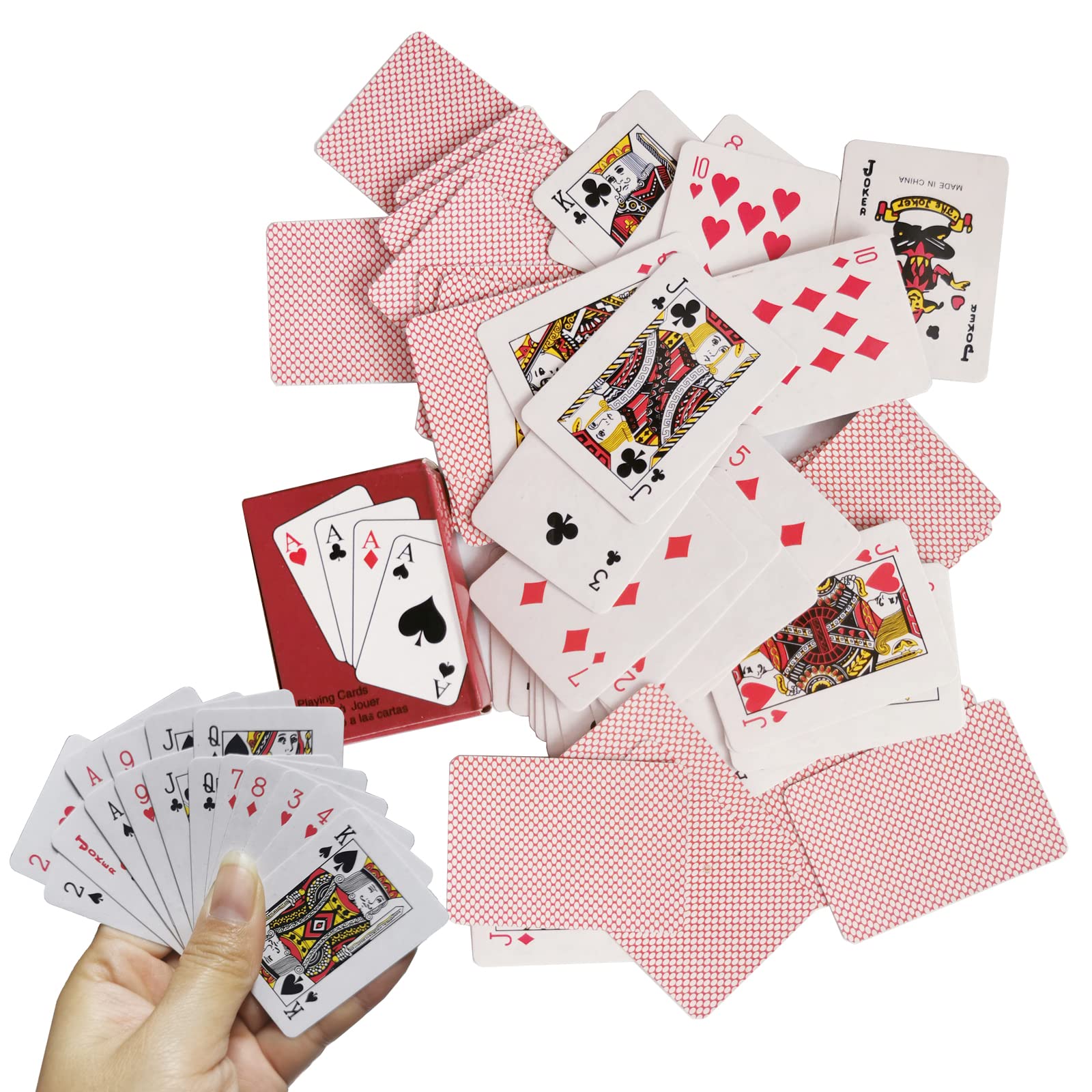 Amazon.co.jp: DY.2ten 54枚 トランプ ミニトランプ 5.5*4.5(cm) 2個