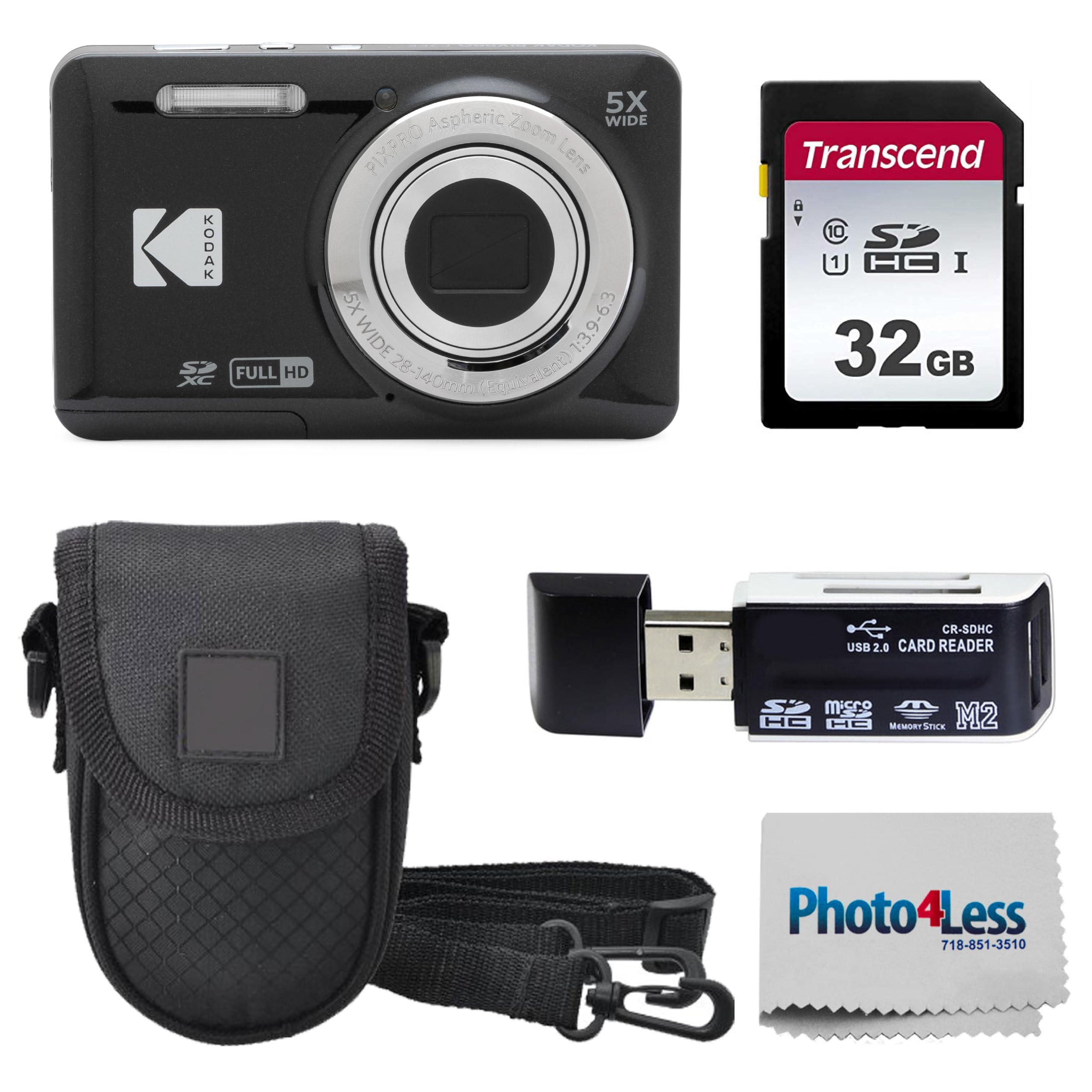 Amazon.com : KODAK PIXPRO FZ55 16MP Digital Point & Shoot Camera