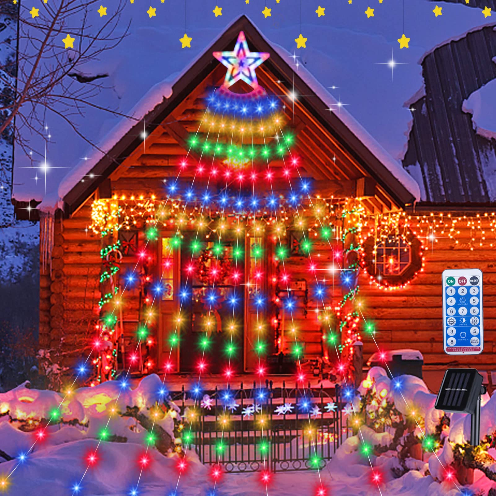 Amazon.co.jp: イルミネーションライト 屋外 ソーラー Setiepp