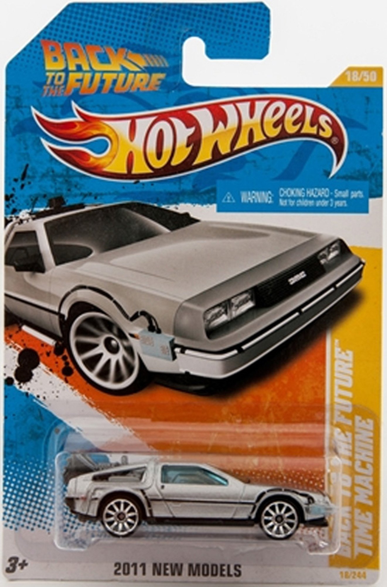 Amazon | Hot Wheels Back to the Future Time Machine 18/50