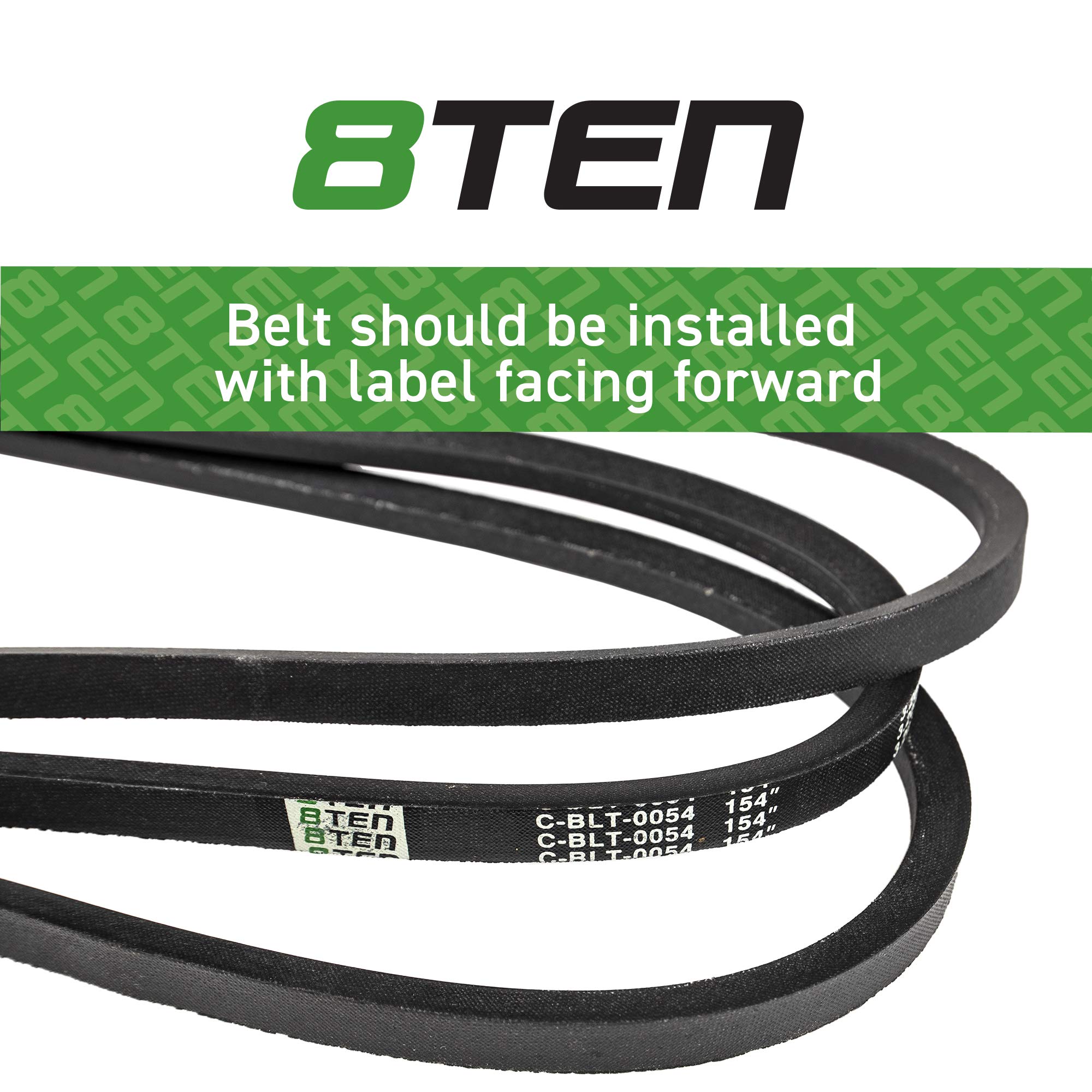 Amazon.com : 8TEN Deck Belt for Exmark 52 inch Lazer Z CT HP 523