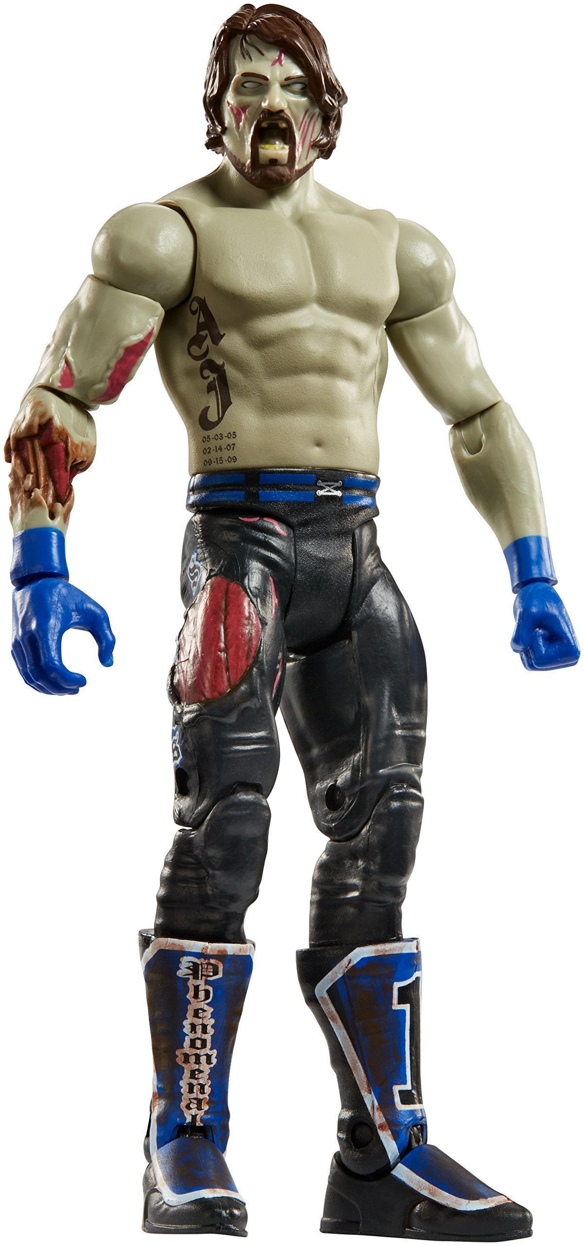 Amazon.com: WWE ZOMBIES AJ STYLES ACTION FIGURE : Toys & Games