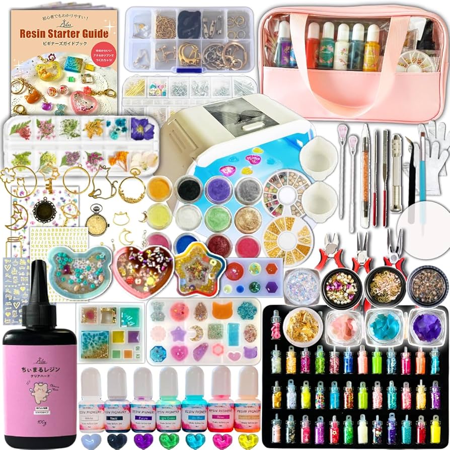 Amazon.co.jp: Ailes(エール) UV レジン アクセサリーキット uvレジン