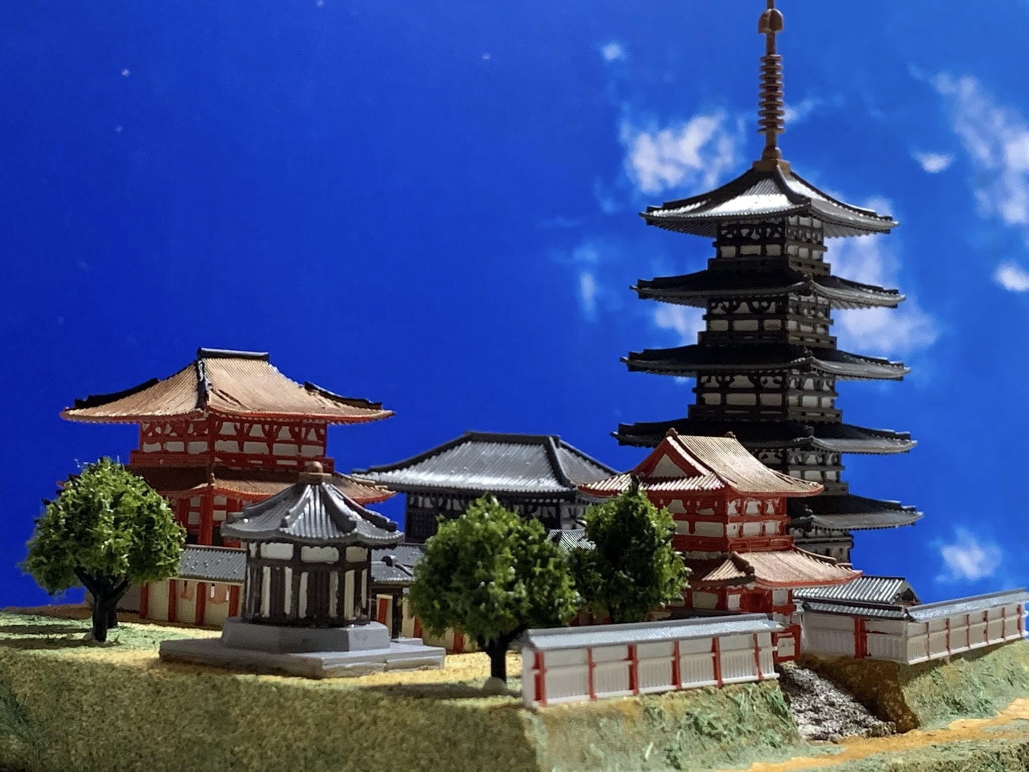 Amazon | [完成品］奈良 興福寺 五重塔・東金堂・中金堂・回廊・南大門