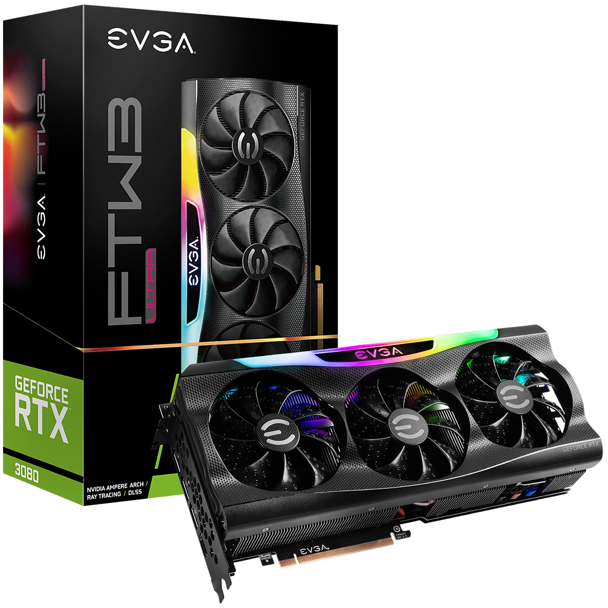 Amazon | EVGA GeForce RTX 3080 FTW3 ウルトラゲーム 10G-P5-3897-KL