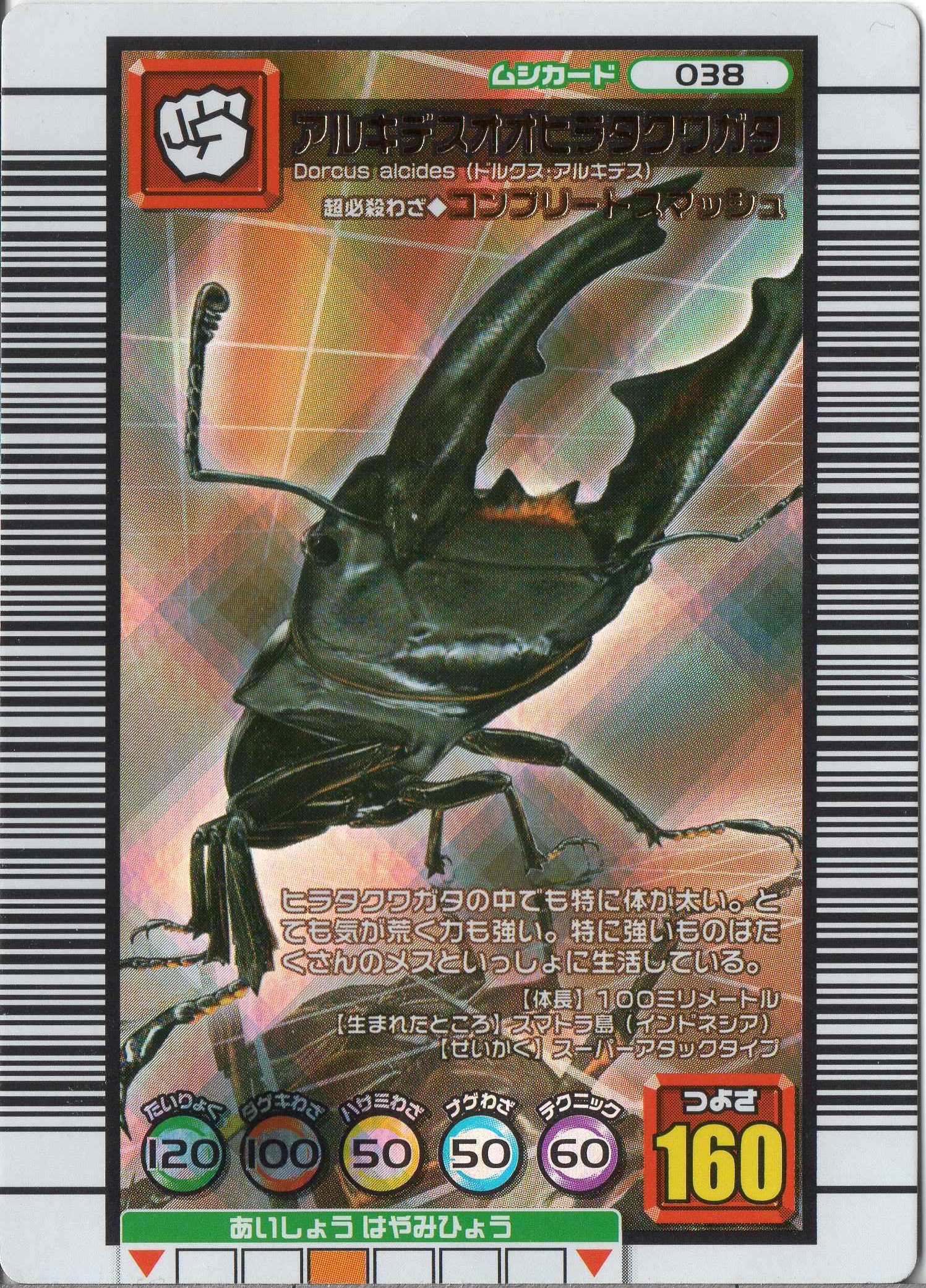 Amazon.co.jp: ムシキング MISI-038-2006DS アルキデスオオ