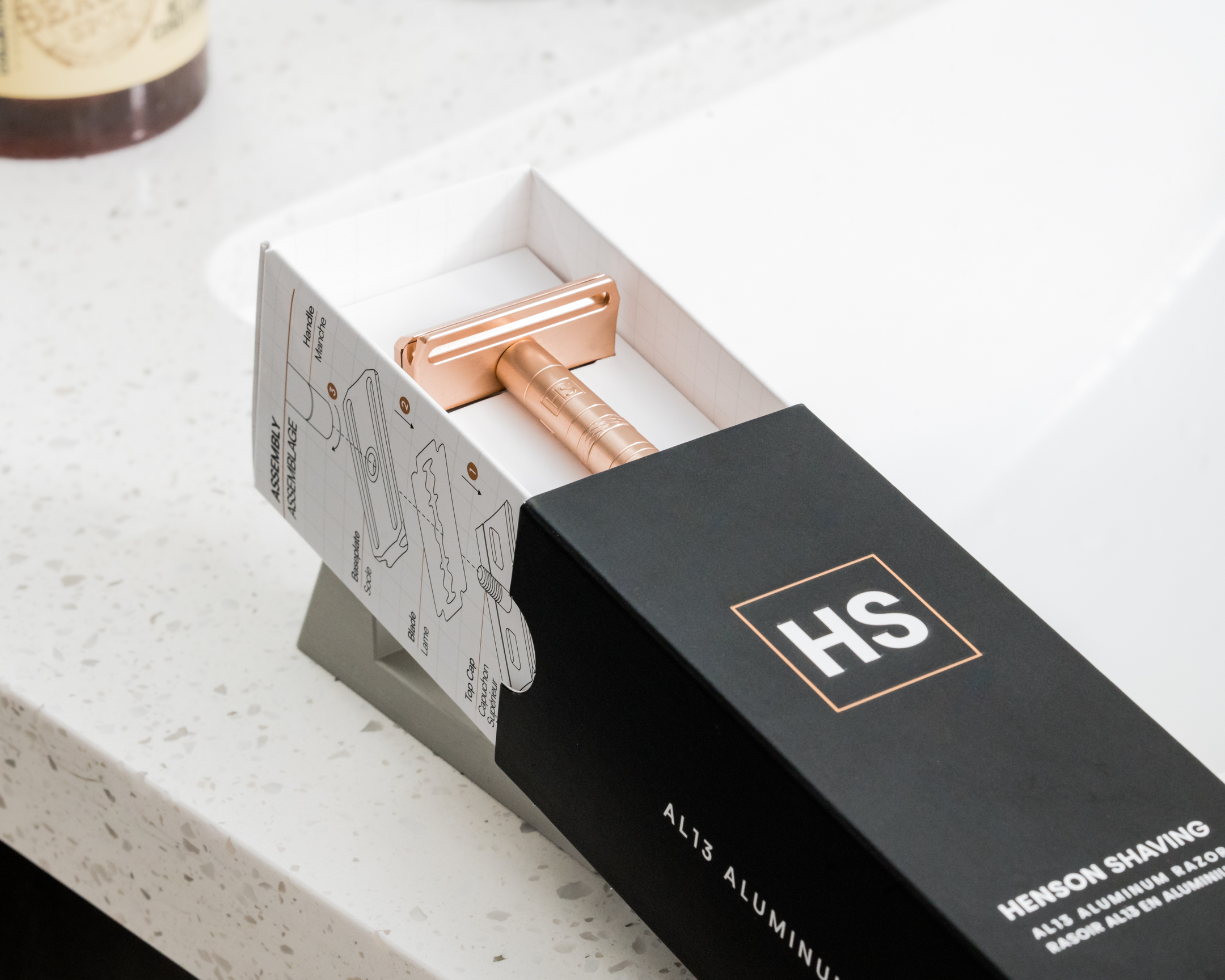 Amazon.com: Henson Shaving Razor - Jet Black Double Edge Safety