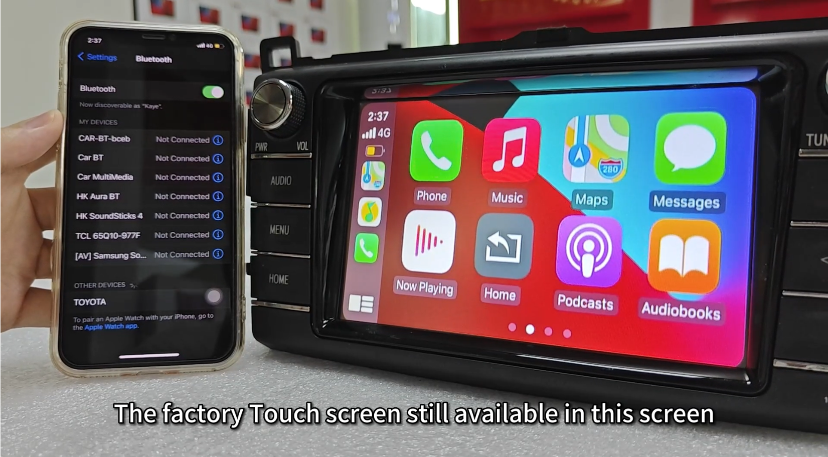 Amazon.com: T1 Wireless CarPlay Android Auto Retrofit Kit Decoder