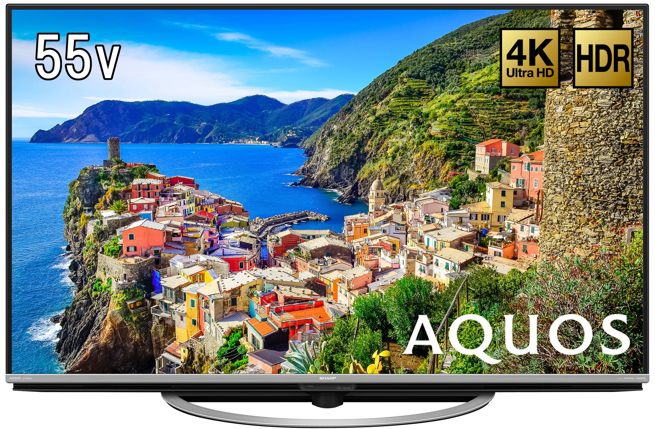 Amazon | シャープ 55V型 AQUOS 4K 液晶テレビ HDR対応 低反射「N