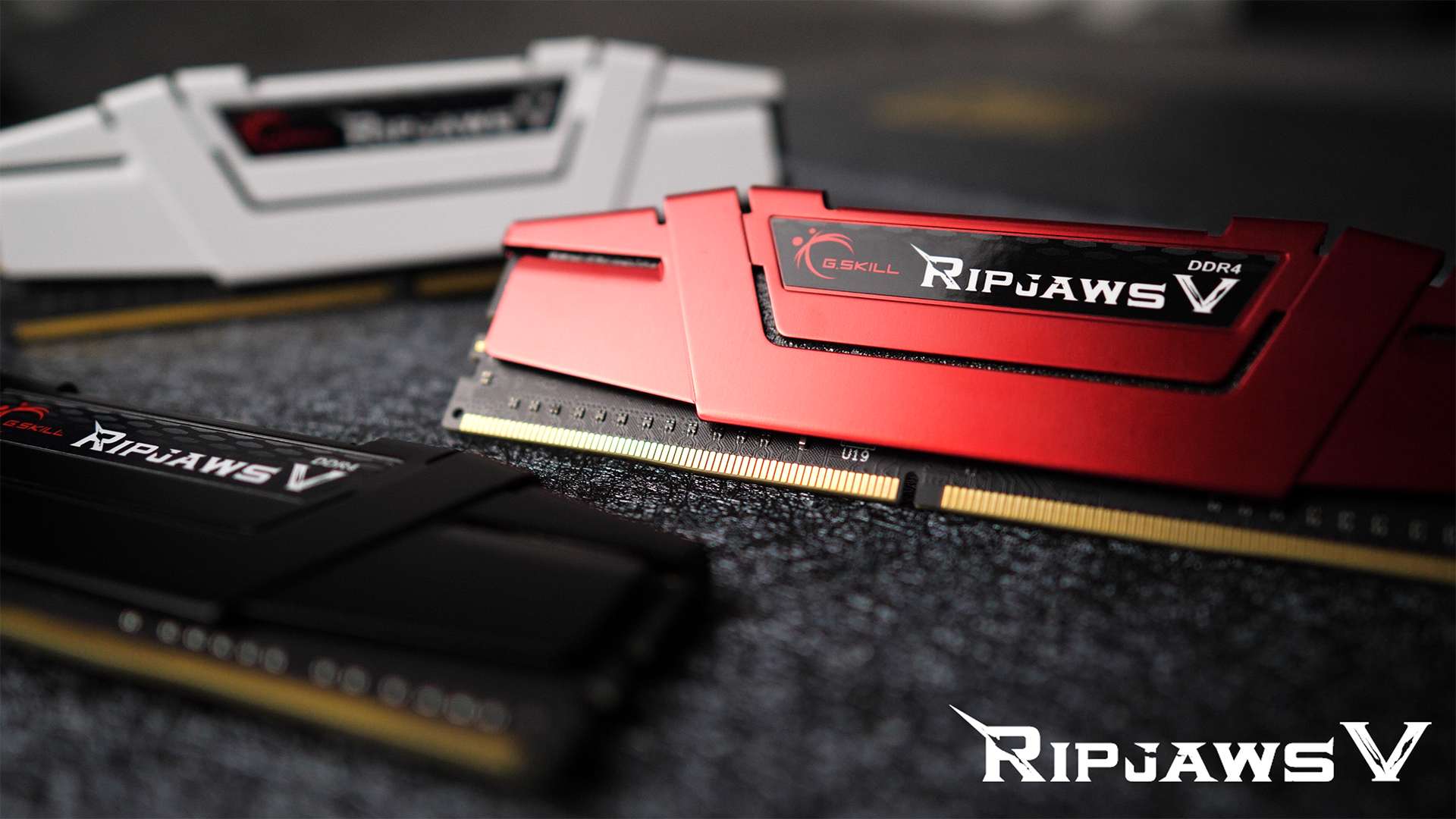 G.SKILL RipjawsV Series DDR4 RAM (XMP) 8GB (2x4GB) 2400MT/s CL15