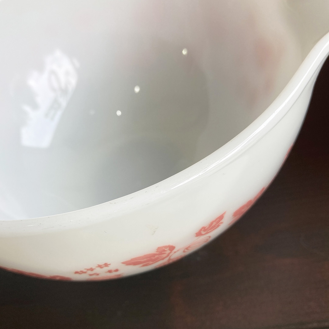 シンデレラミキシングボウル グースベリー ピンク Sサイズ 1950～1960