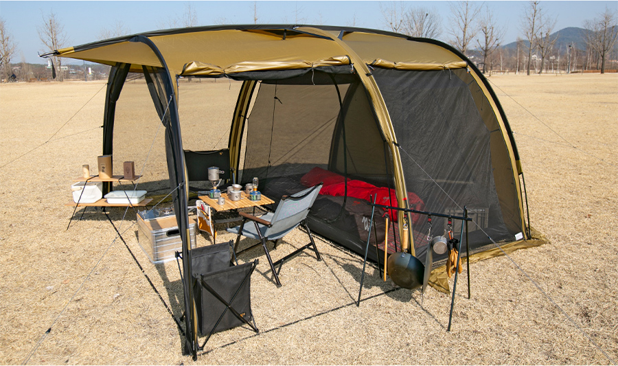 ミニマルワークス V HOUSE M レビュー。小技の効いた韓国の人気幕。│maagz