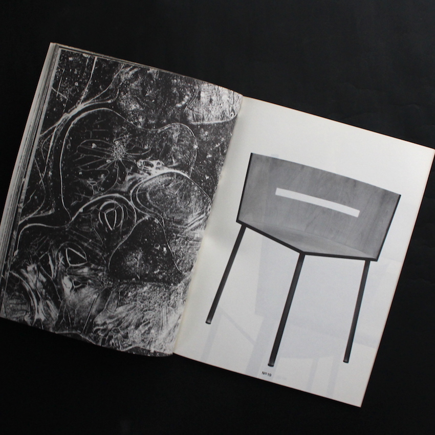 COMME des GARCONS Furniture Catalog