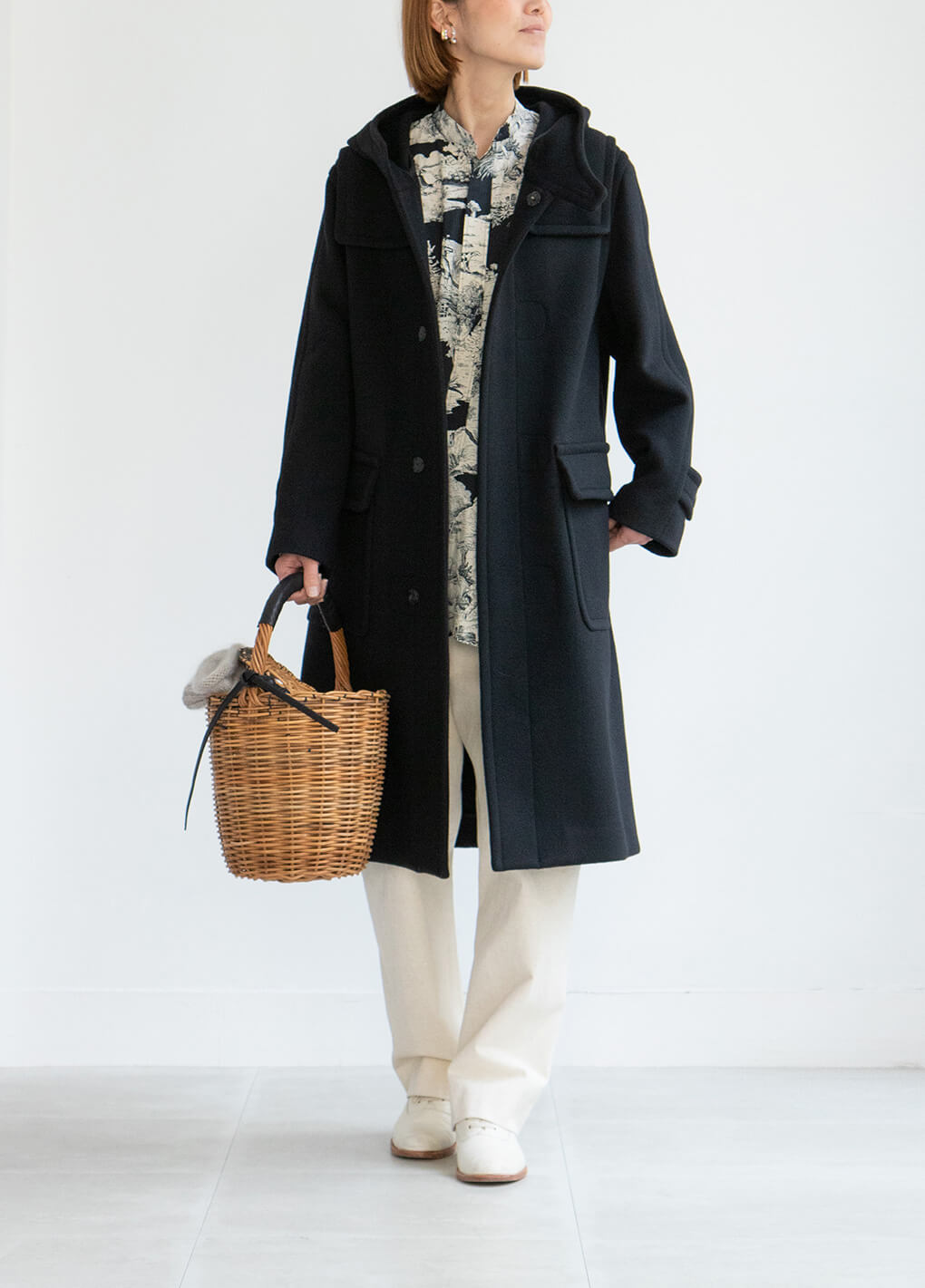 シルキーダッフル」「Silky duffel」soutiencollar（ステンカラー