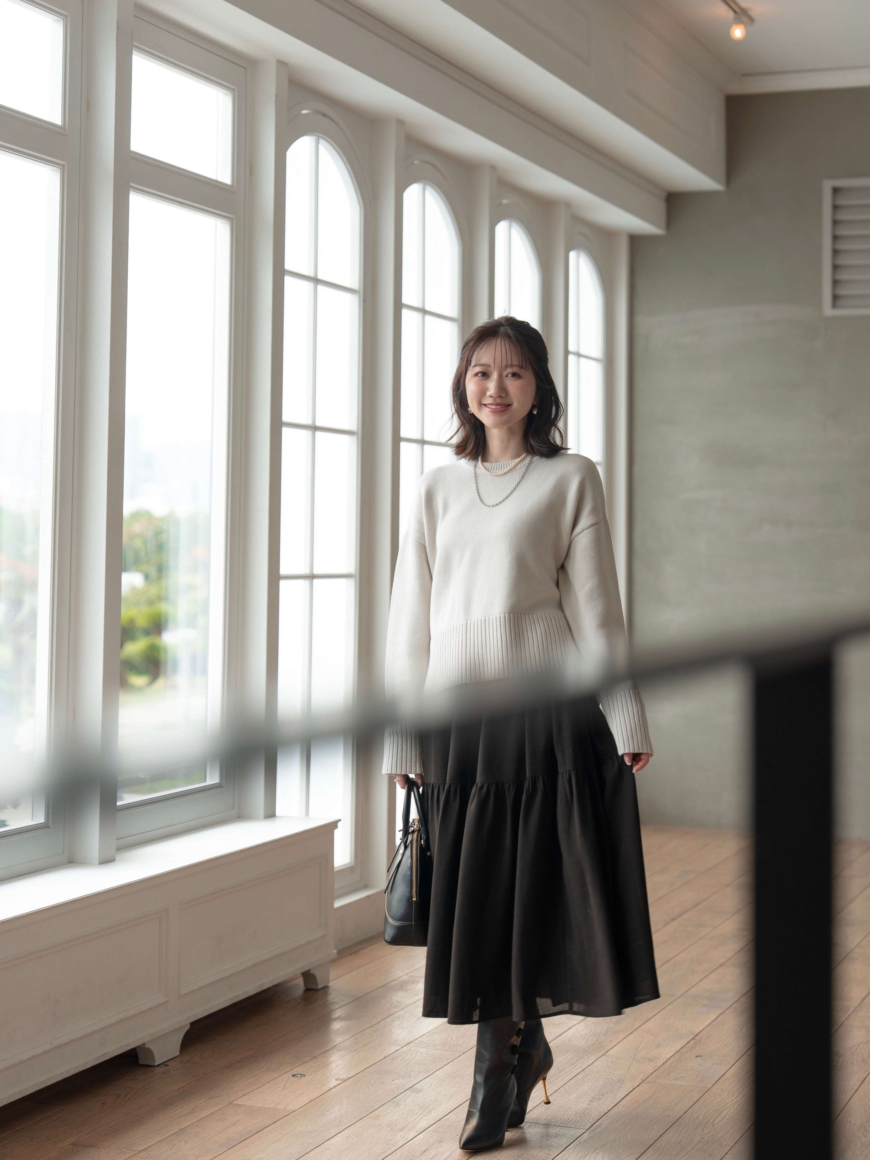 スタンダードクルーネックニット【オーガニックコットン】 – Maison