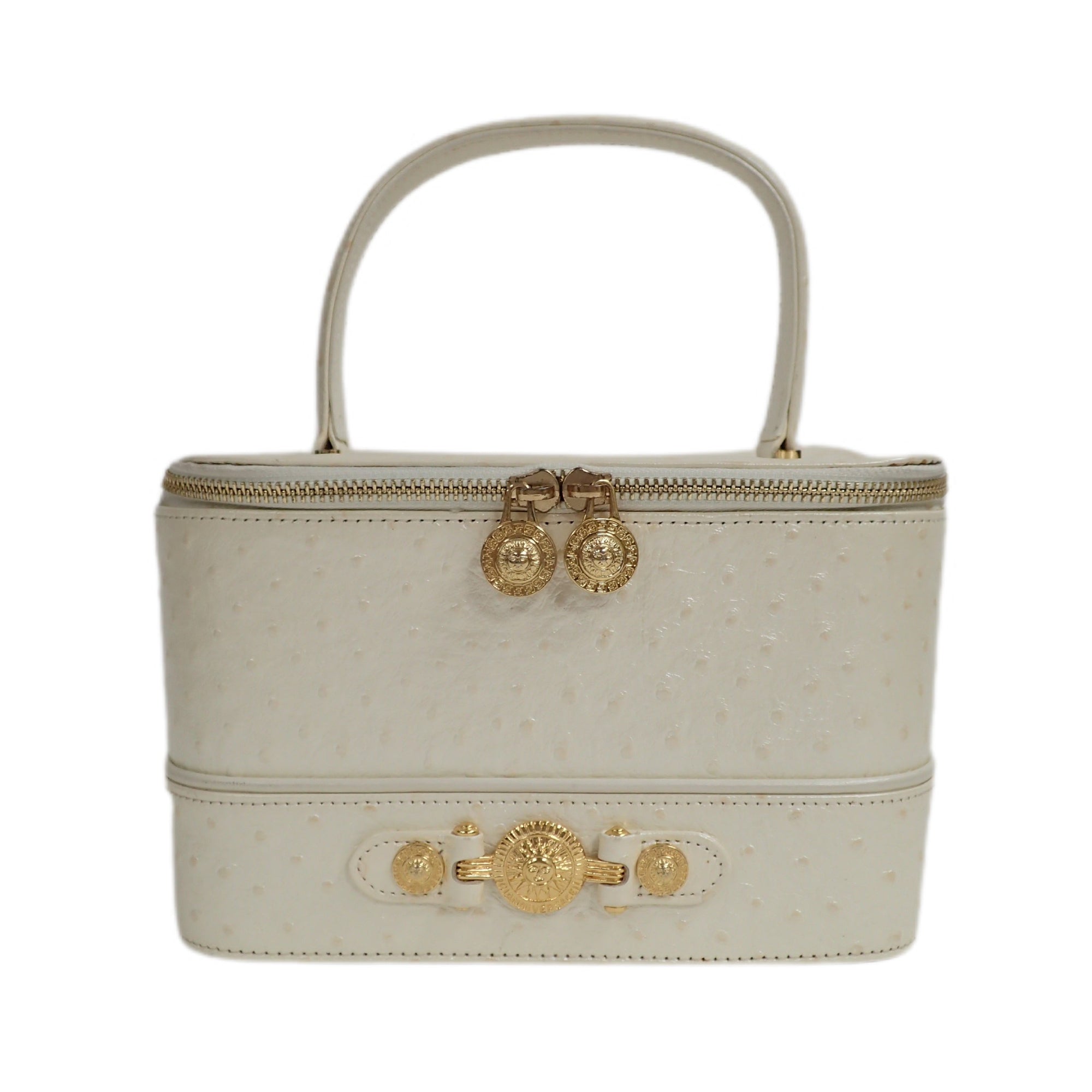 VERSACE ヴェルサーチ サンバースト バニティバッグ – VINTAGE SELECT
