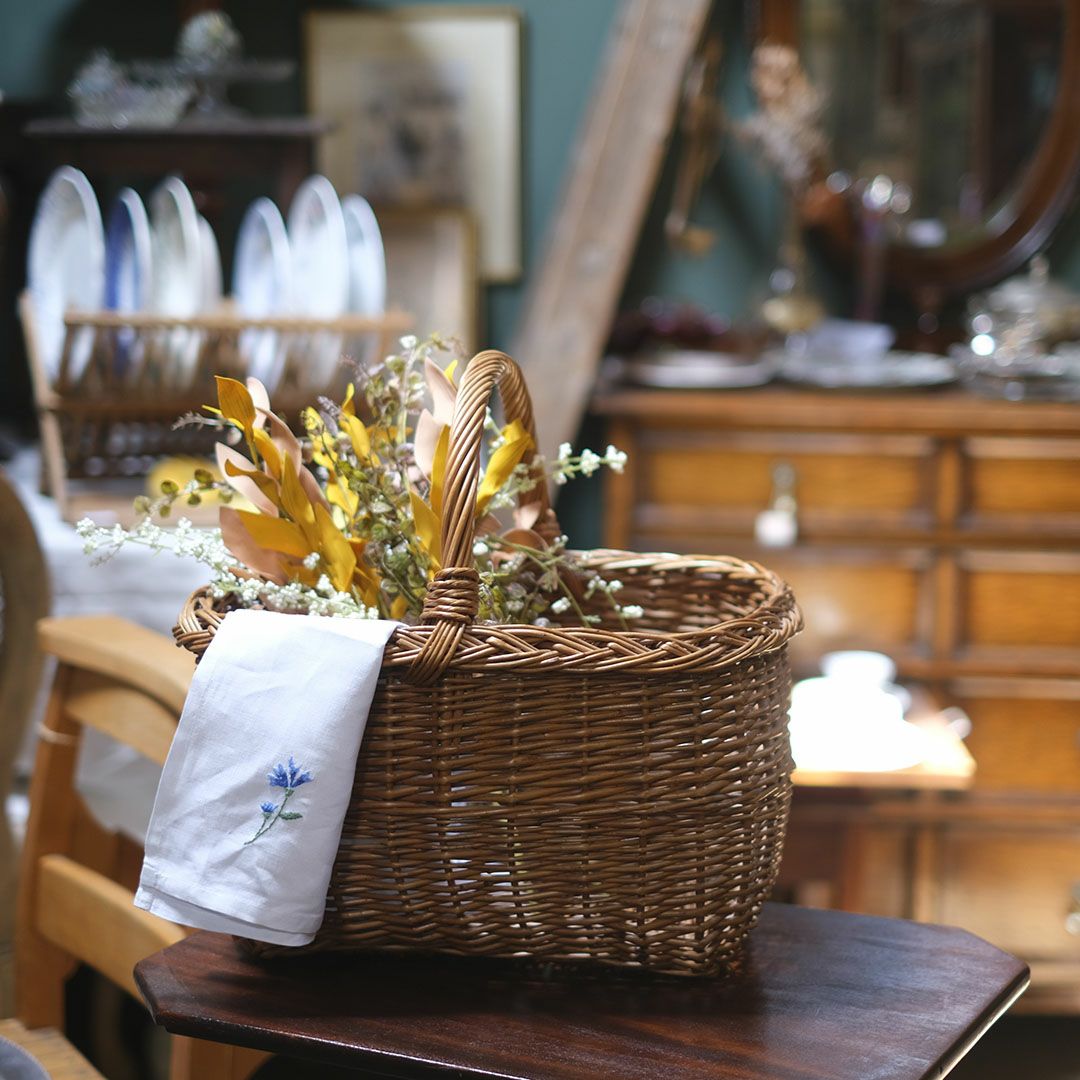 イギリス、フランスのアンティークバスケット・かごの通販アンティーク