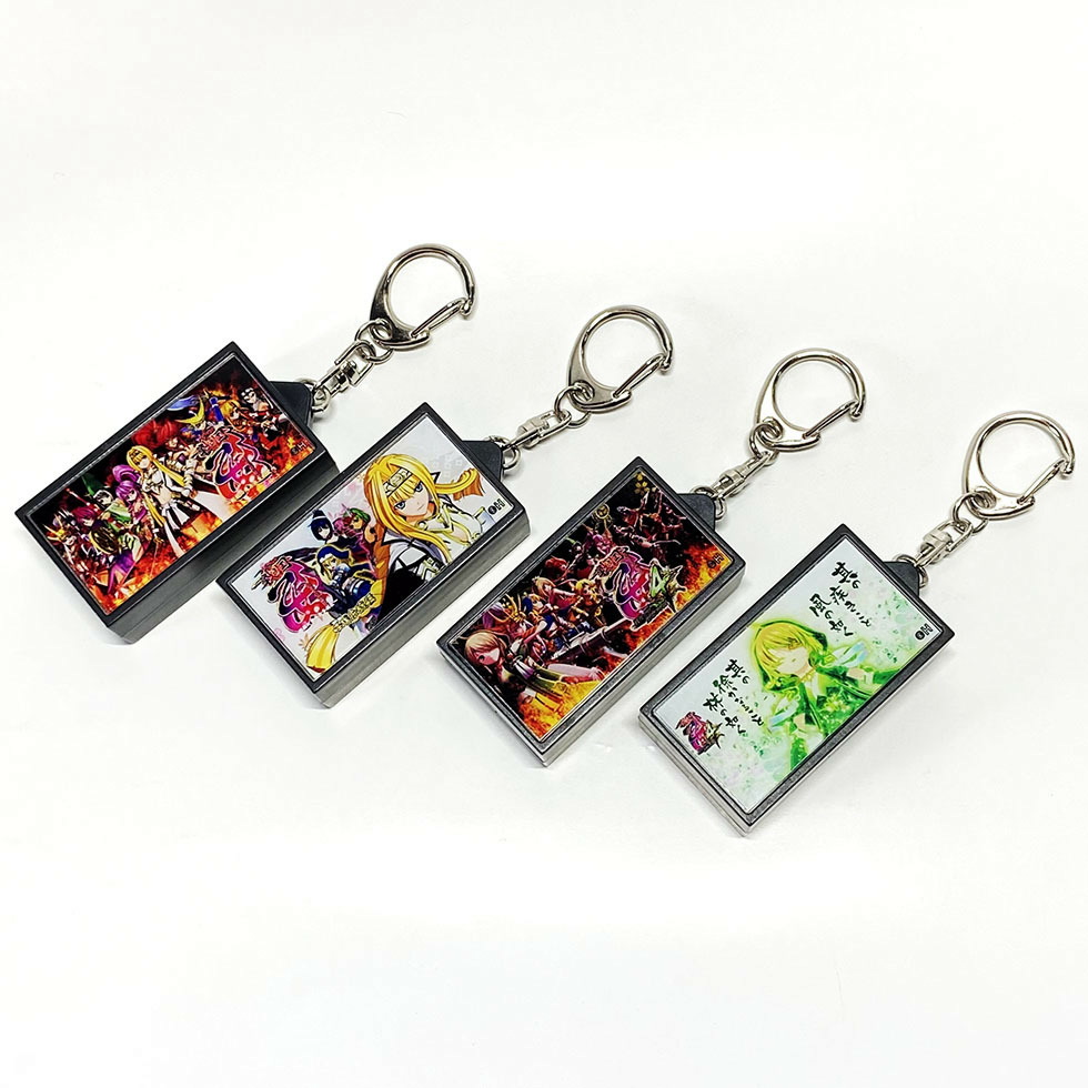 LEDパネルキーホルダー【戦国乙女～剣戟に舞う白き剣聖～西国参戦編