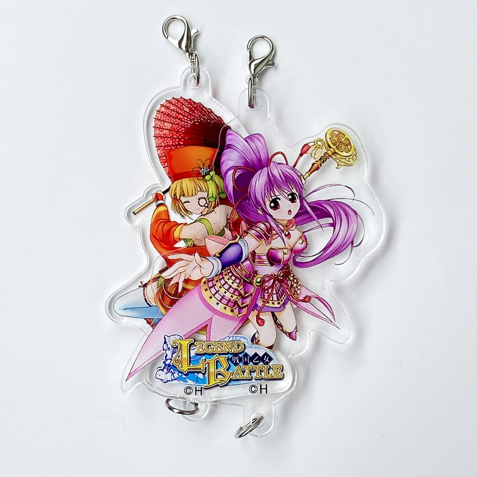 P戦国乙女 LEGENDBATTLE 図柄アクリルチャーム【コンプリートセット