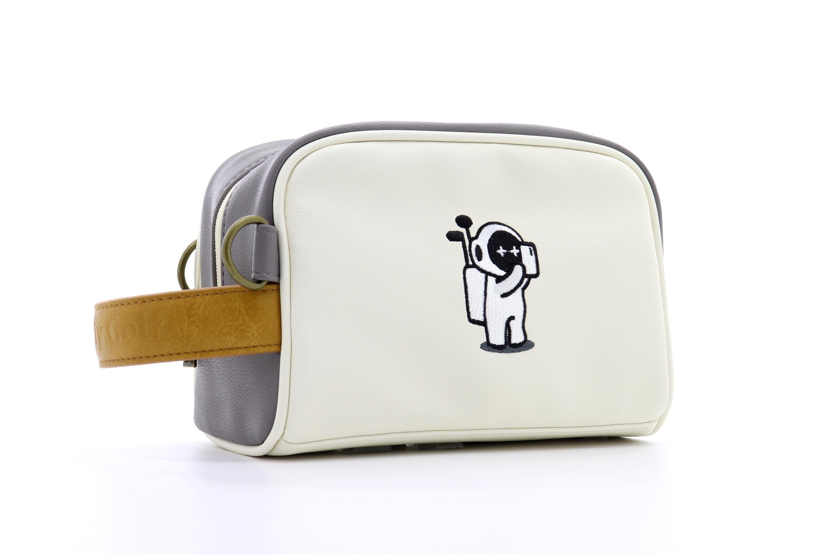 Marty Cart Bag (Gray × Ivory) – Marty Golf